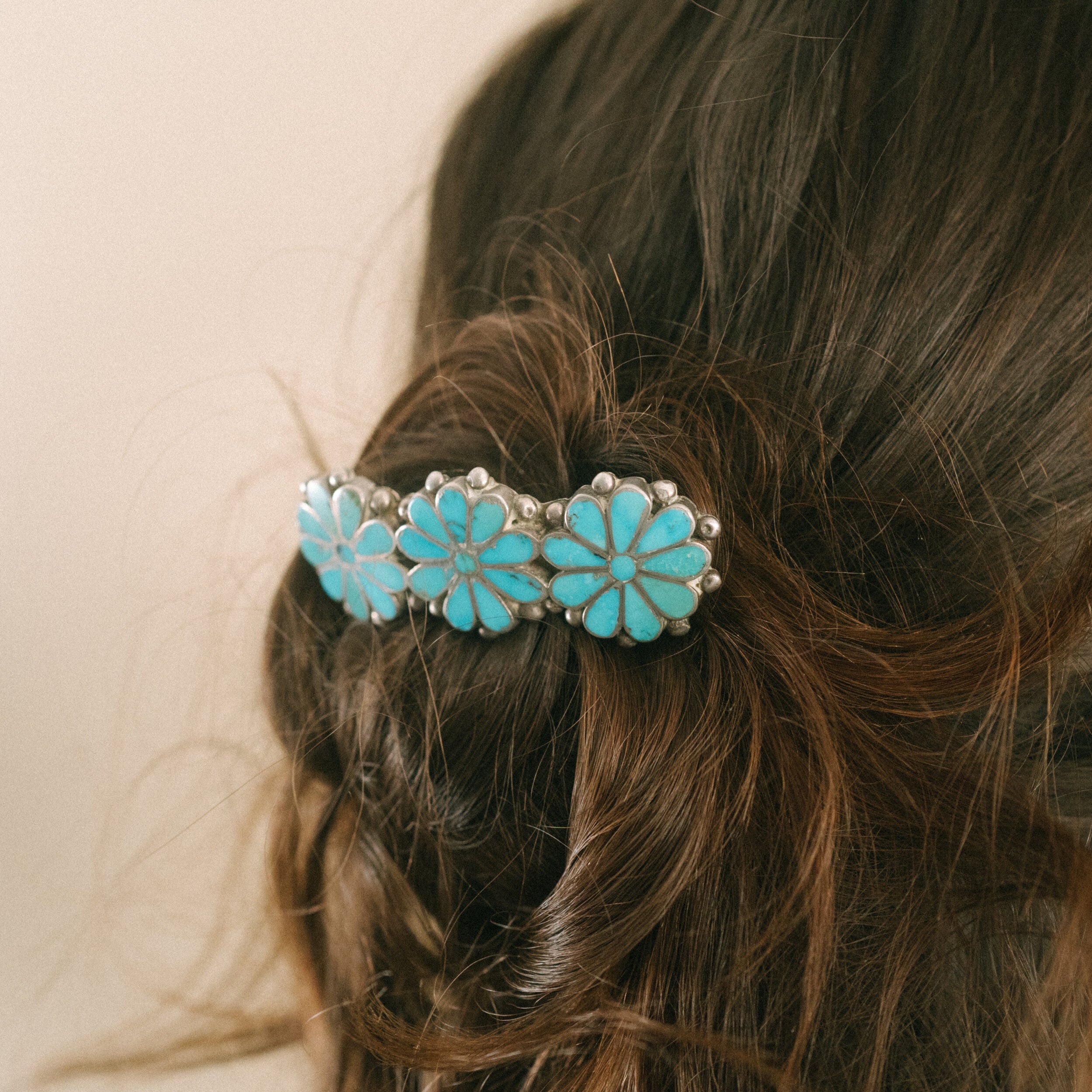 Vintage Zuni Hair Pin, c. 1960's