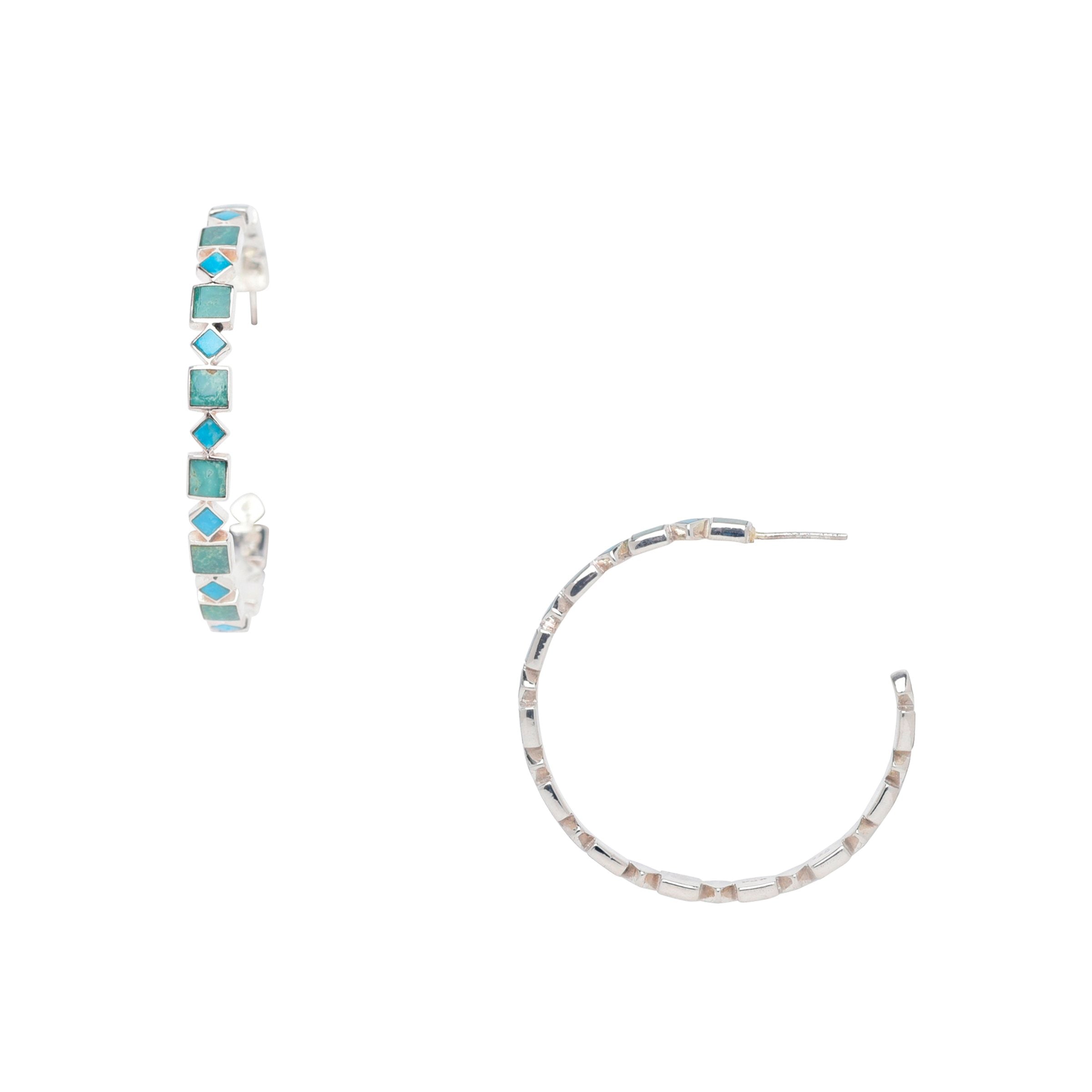 Geometry Hoop Earrings