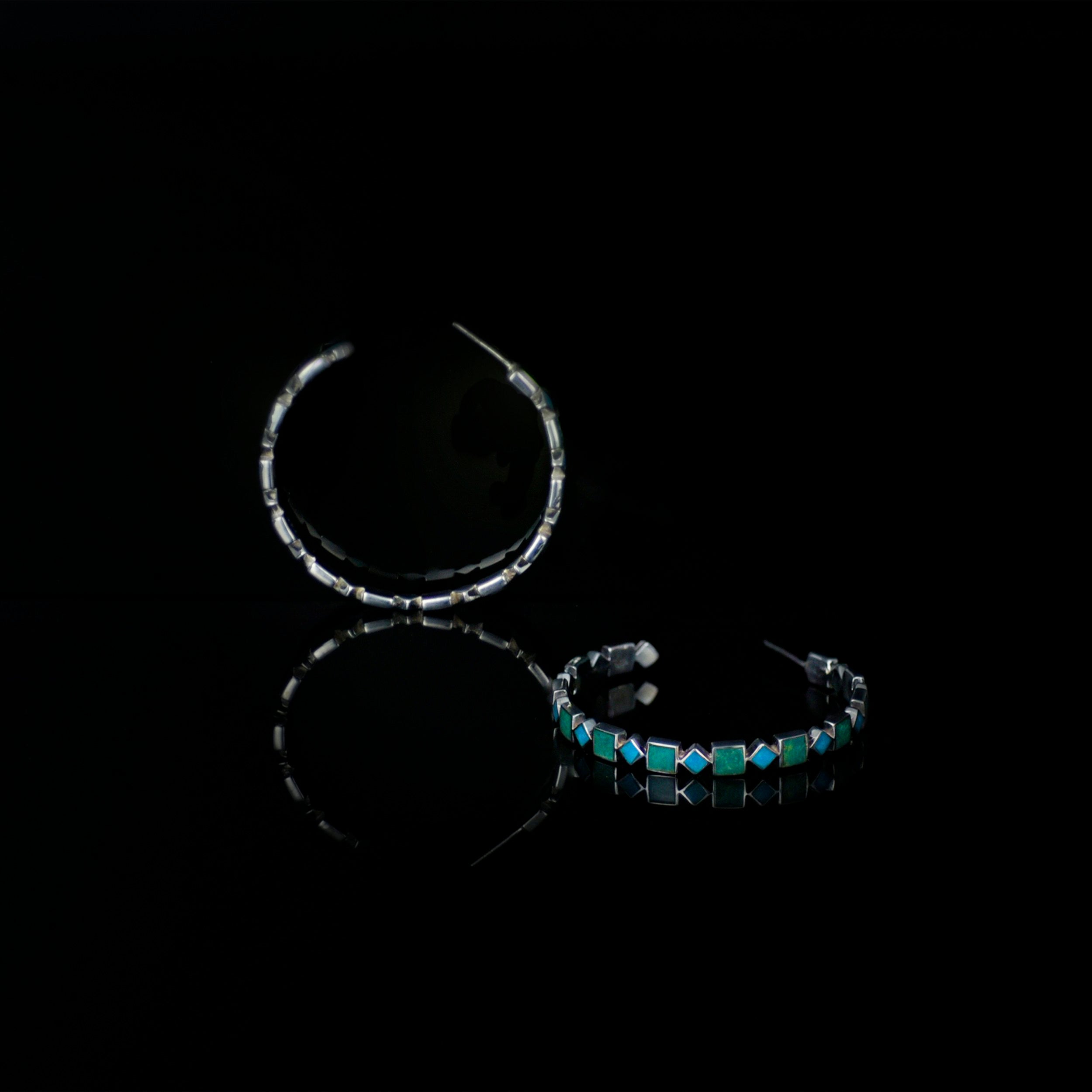 Geometry Hoop Earrings