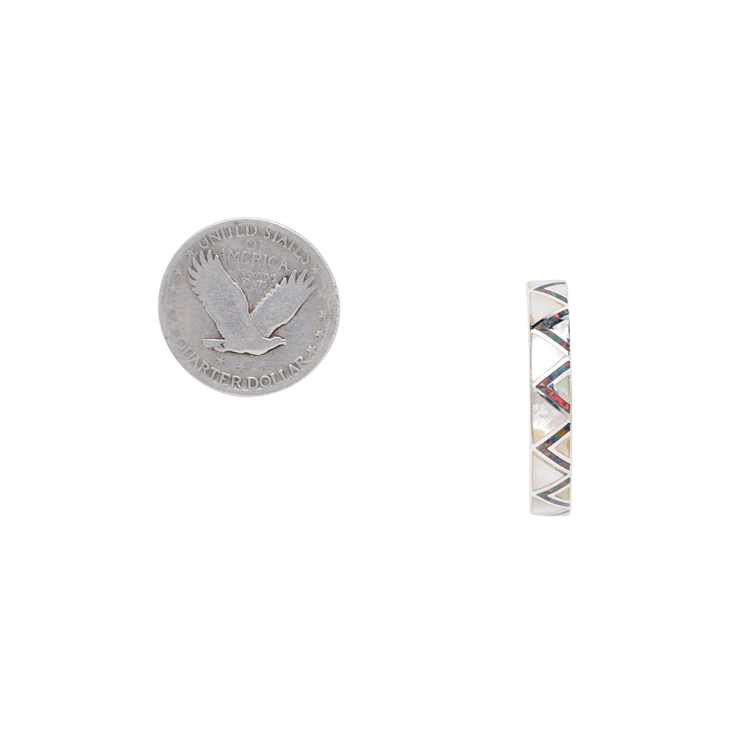 Serrated Hoop Earrings