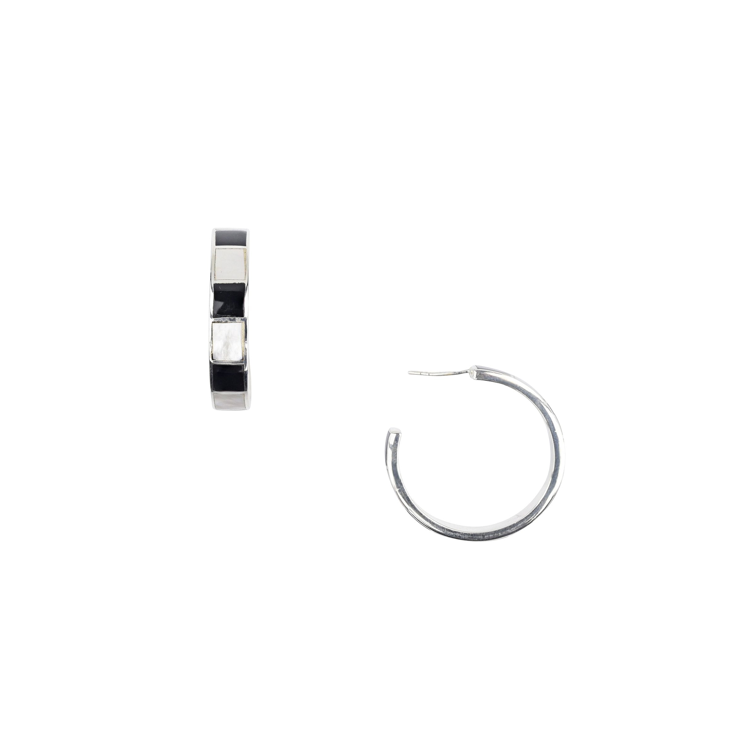Dome Hoop Earrings