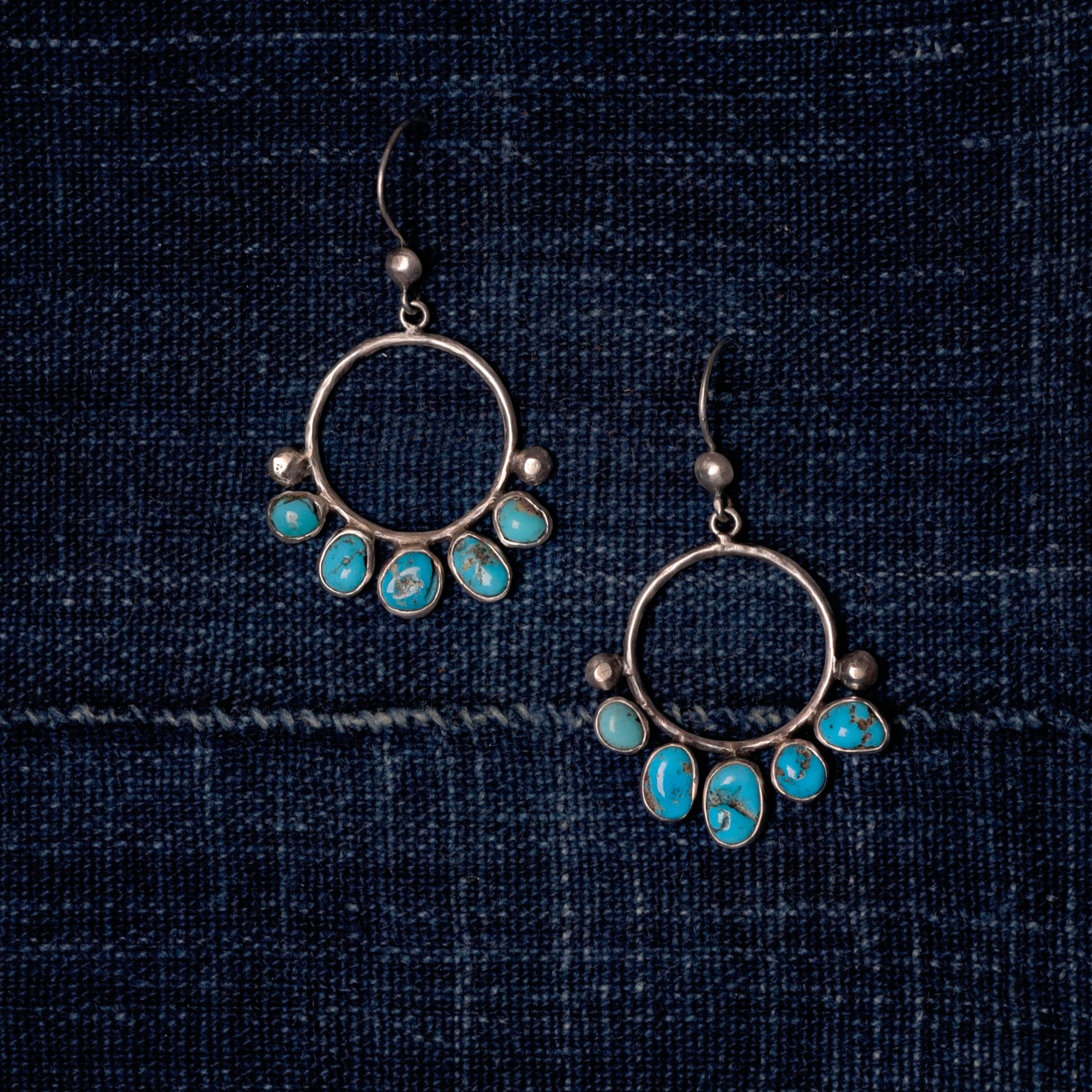Indigo Dangle Earrings