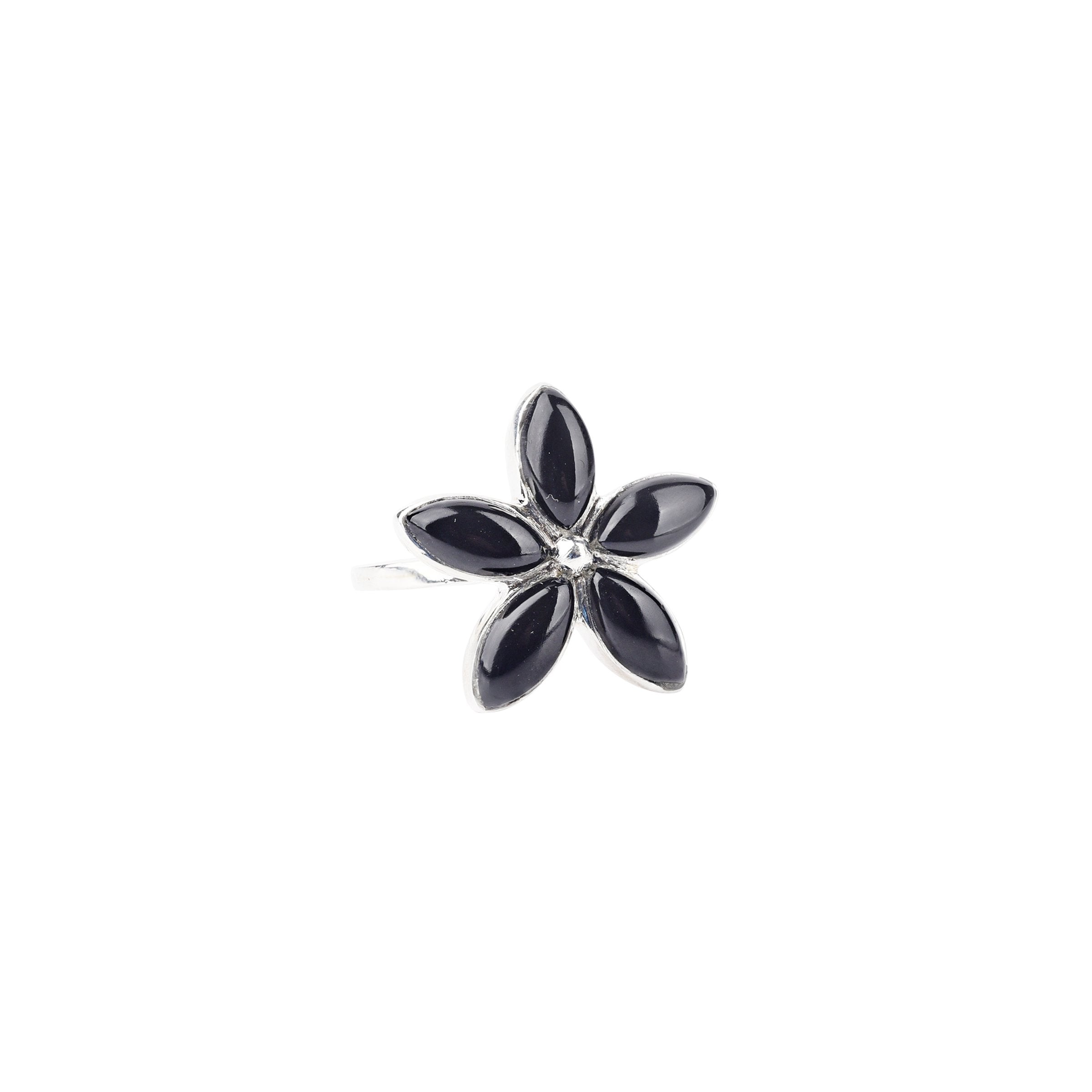 Inlay Flower Ring