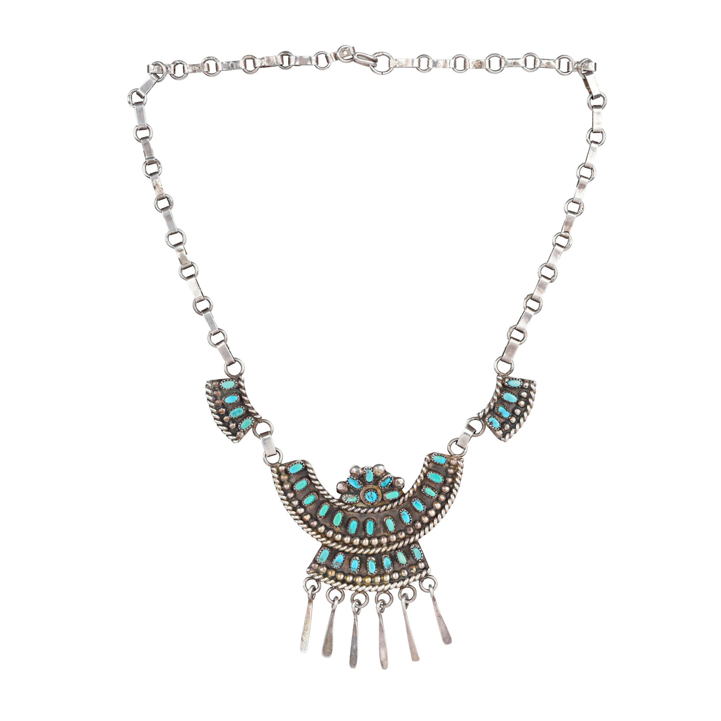 Mini Chain Zuni Necklace