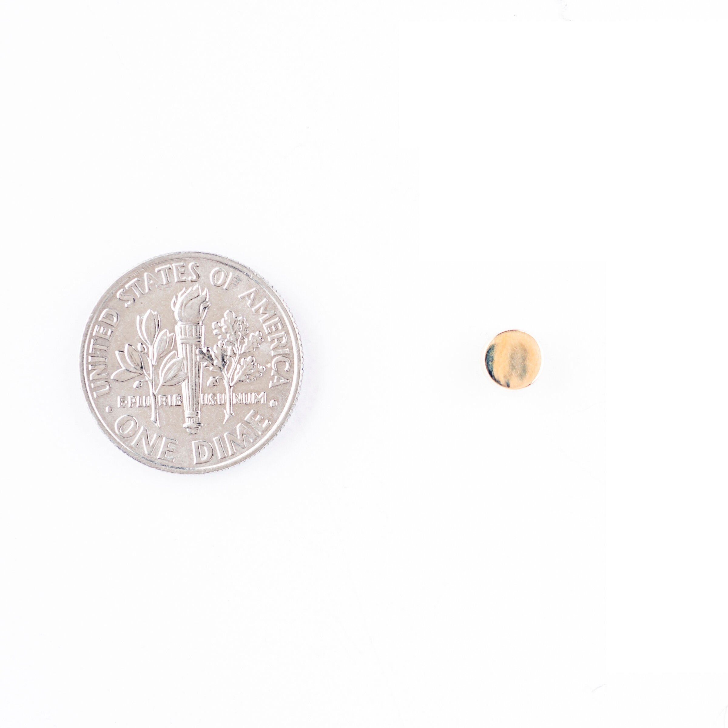 Mini Circle Earrings
