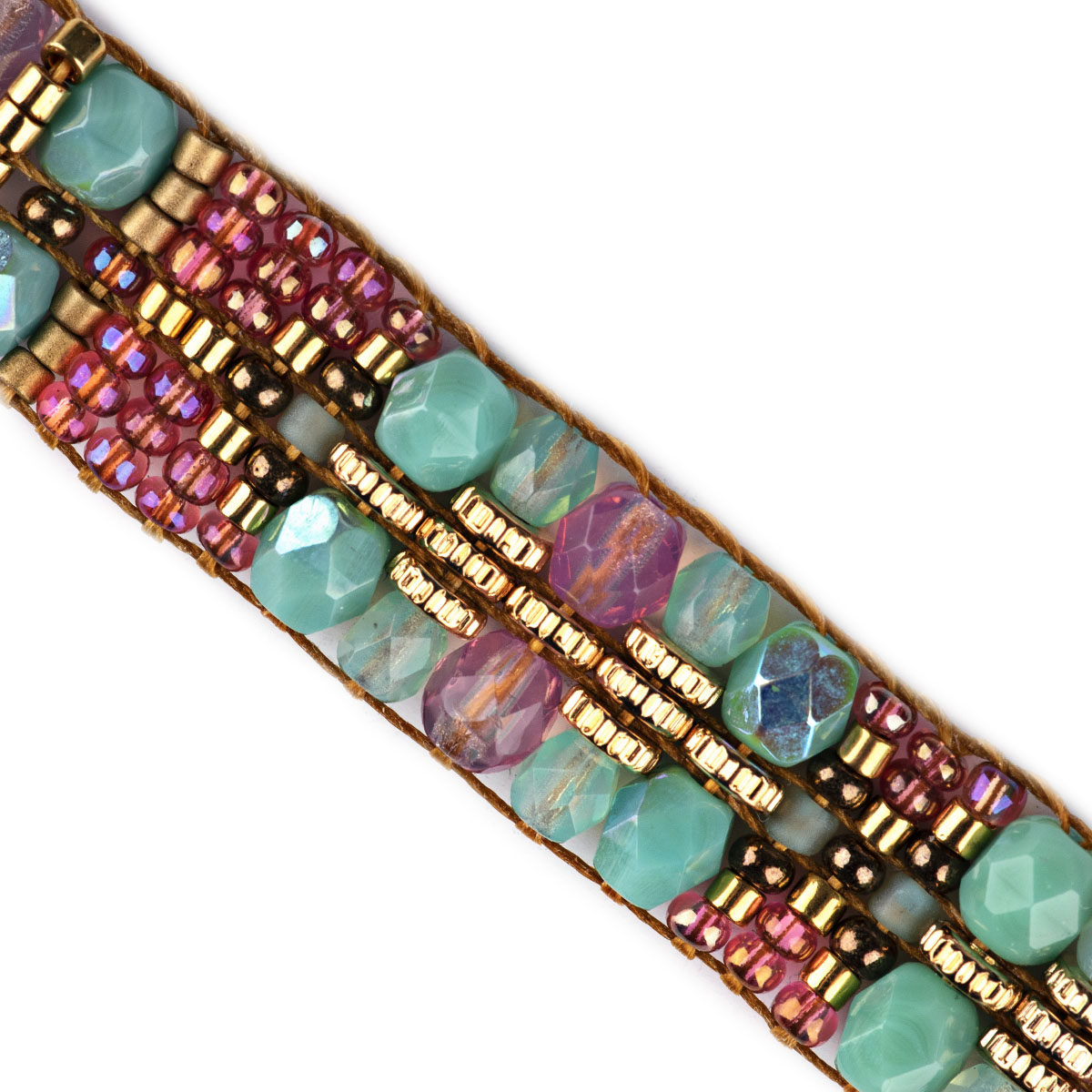 Chili Rose Redwood Bracelet