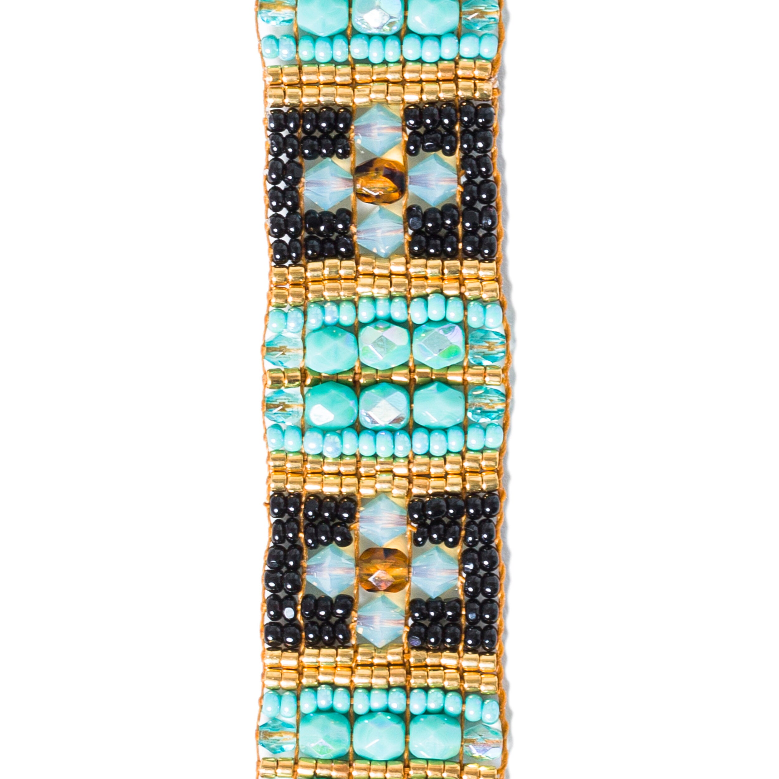 Chili Rose Patchwork Bracelet