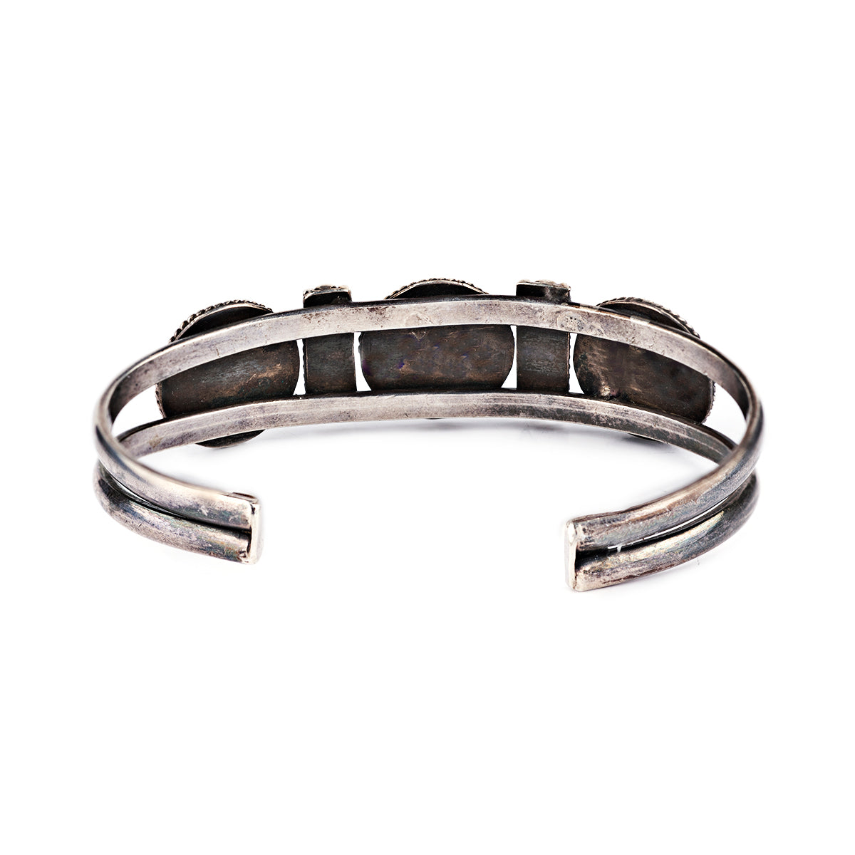 Vintage 1950's Zuni Floral Cluster Cuff