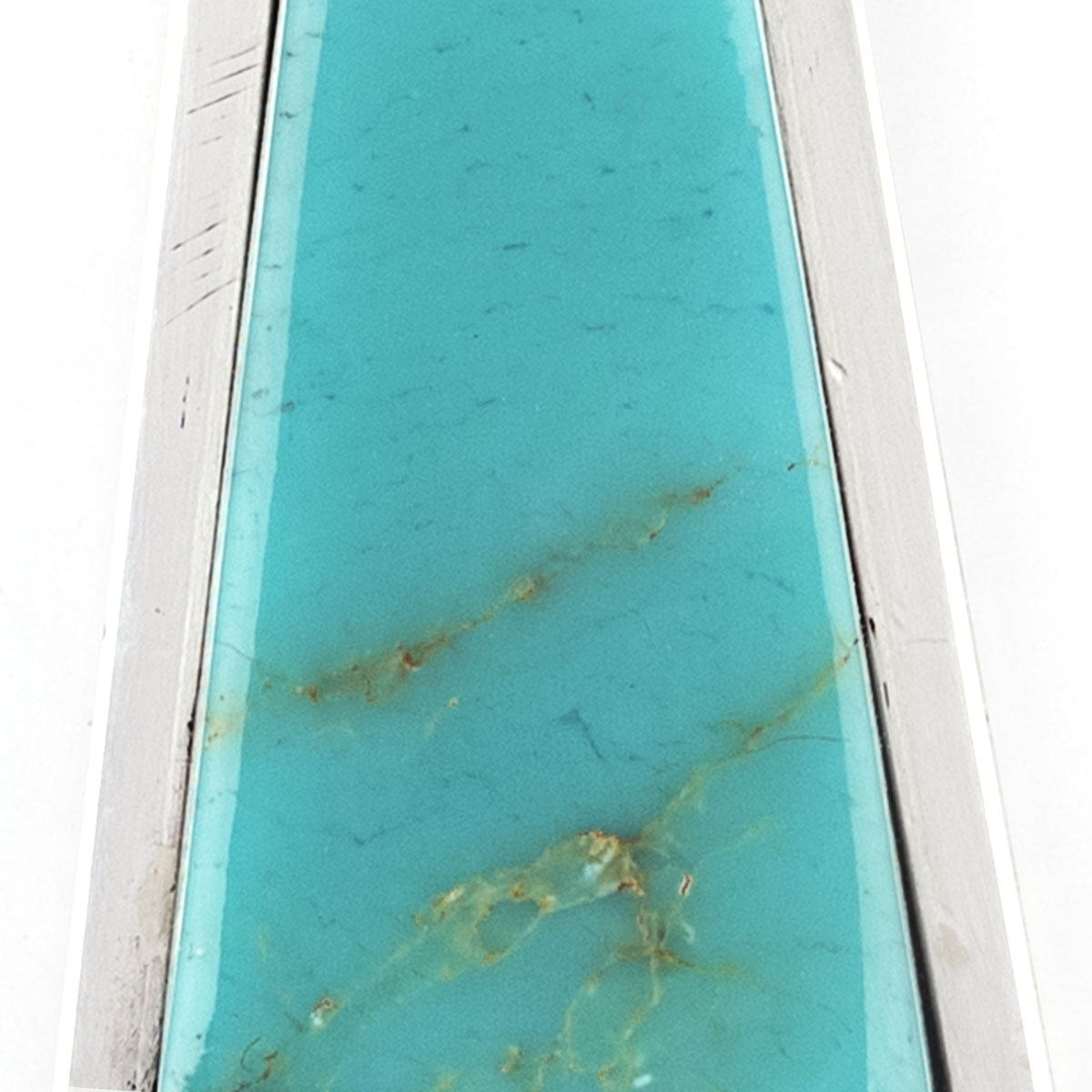 Tony Aguilar Jr. Turquoise Dangle Earrings