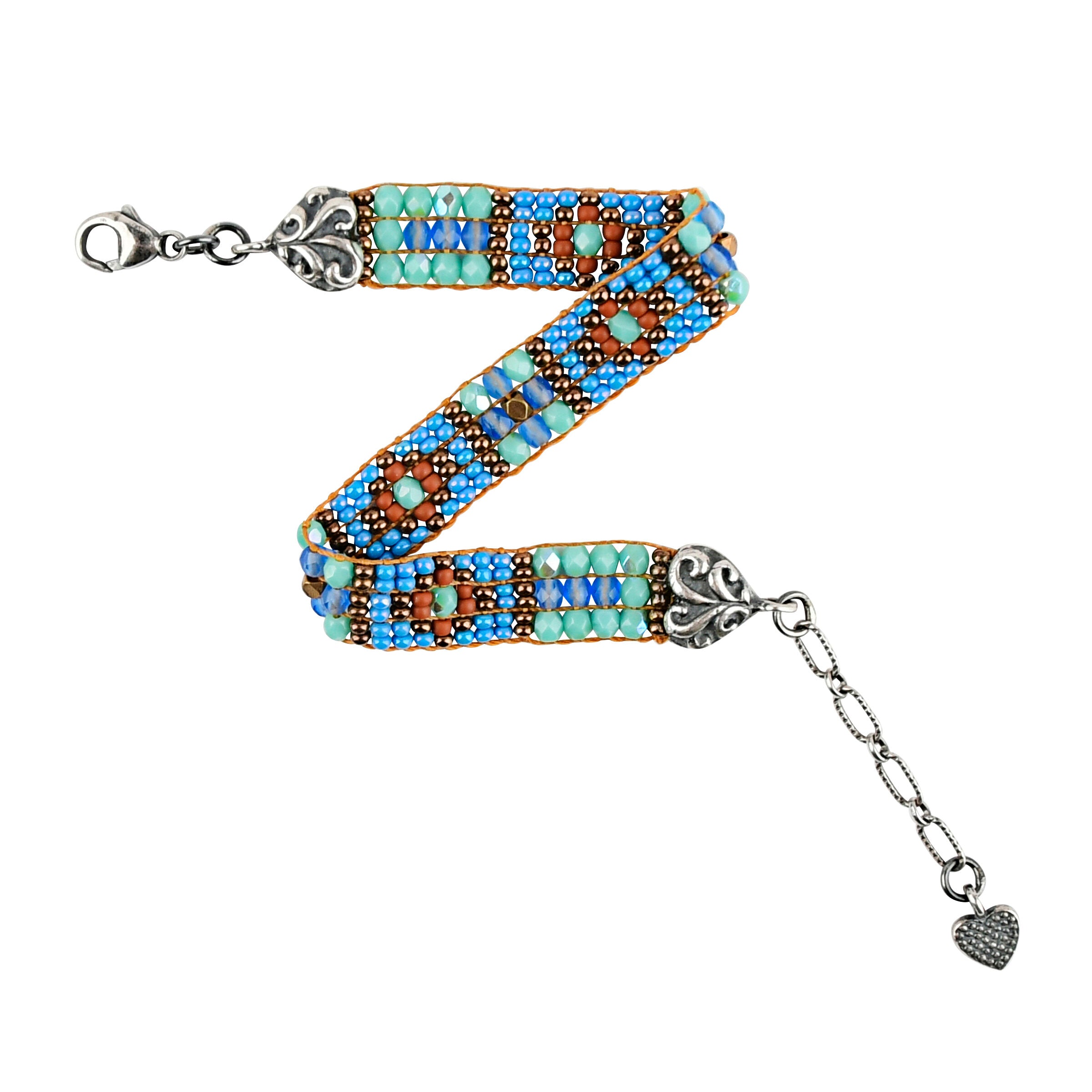 Chili Rose Blue Mist Bracelet