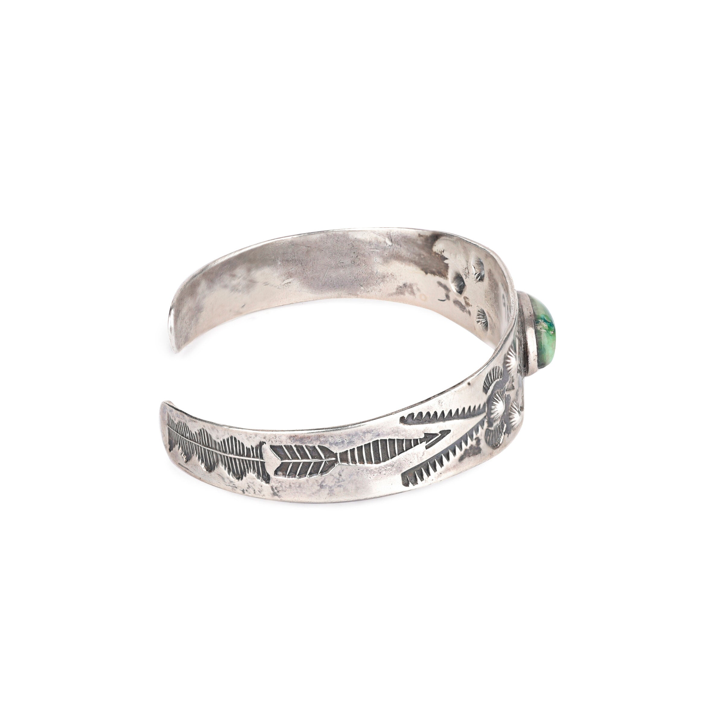 Vintage Turquoise Cuff, c. 1940's