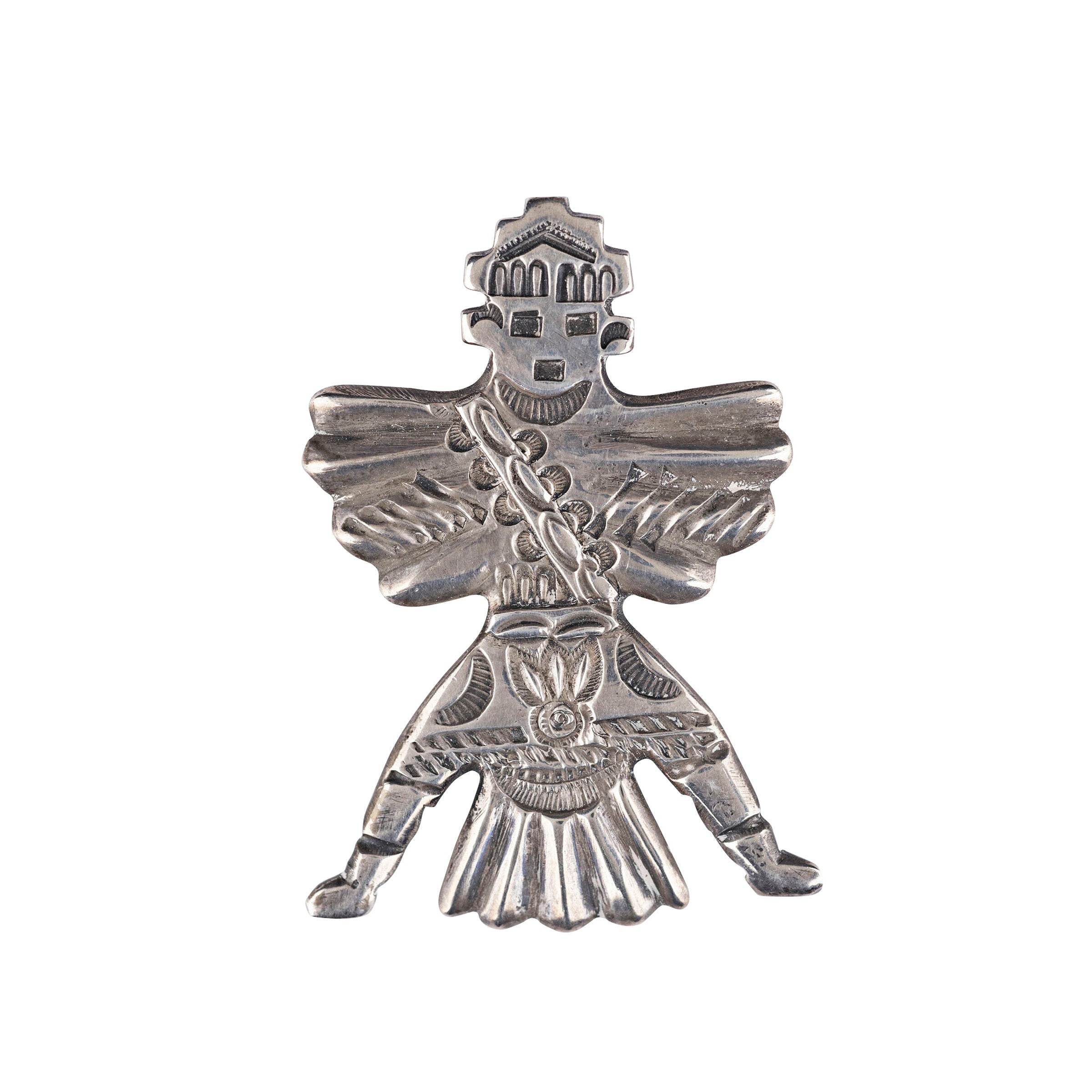 Navajo Dance Pin, c. 1940