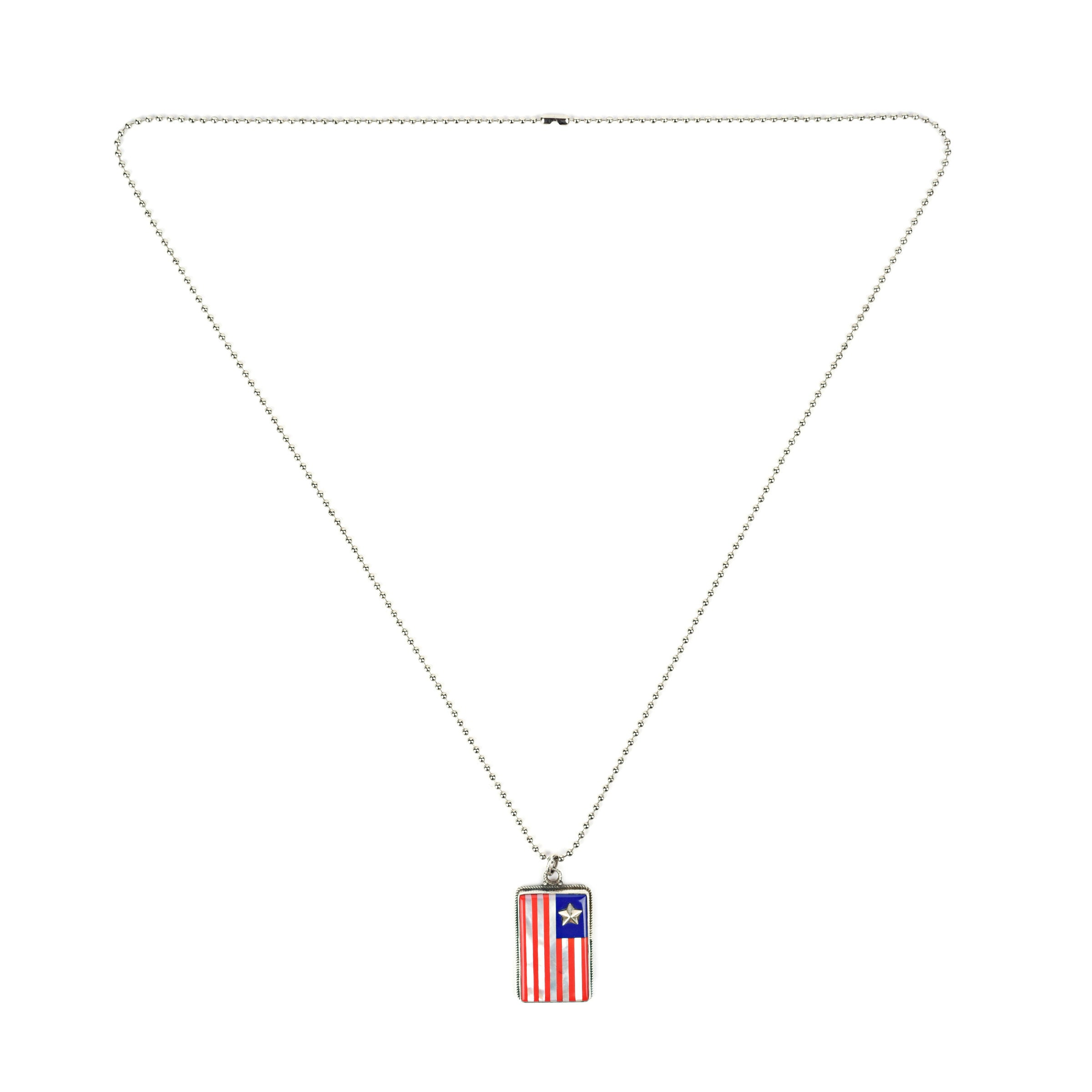 Aldrich Flag Pendant