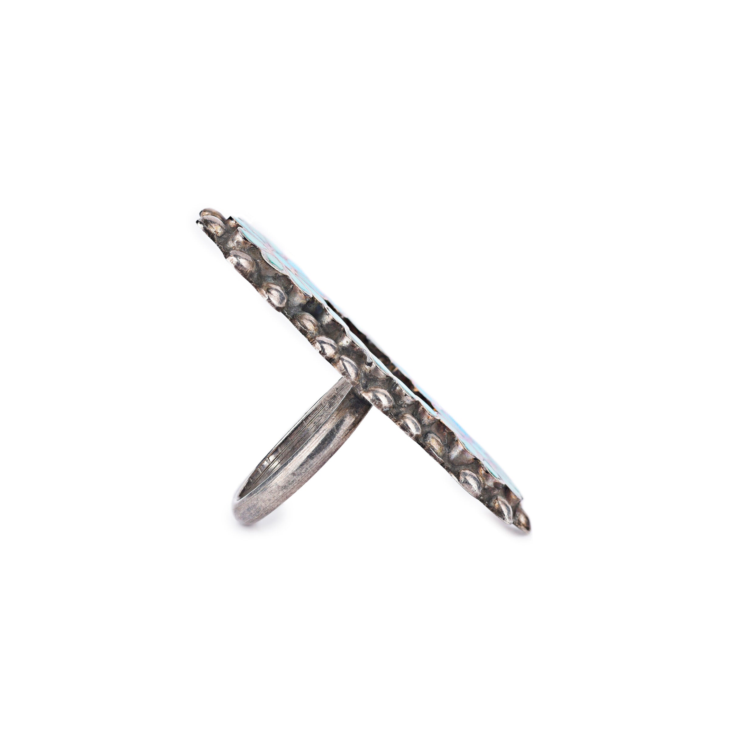 Vintage Zuni Dishta Ring, C. 1950