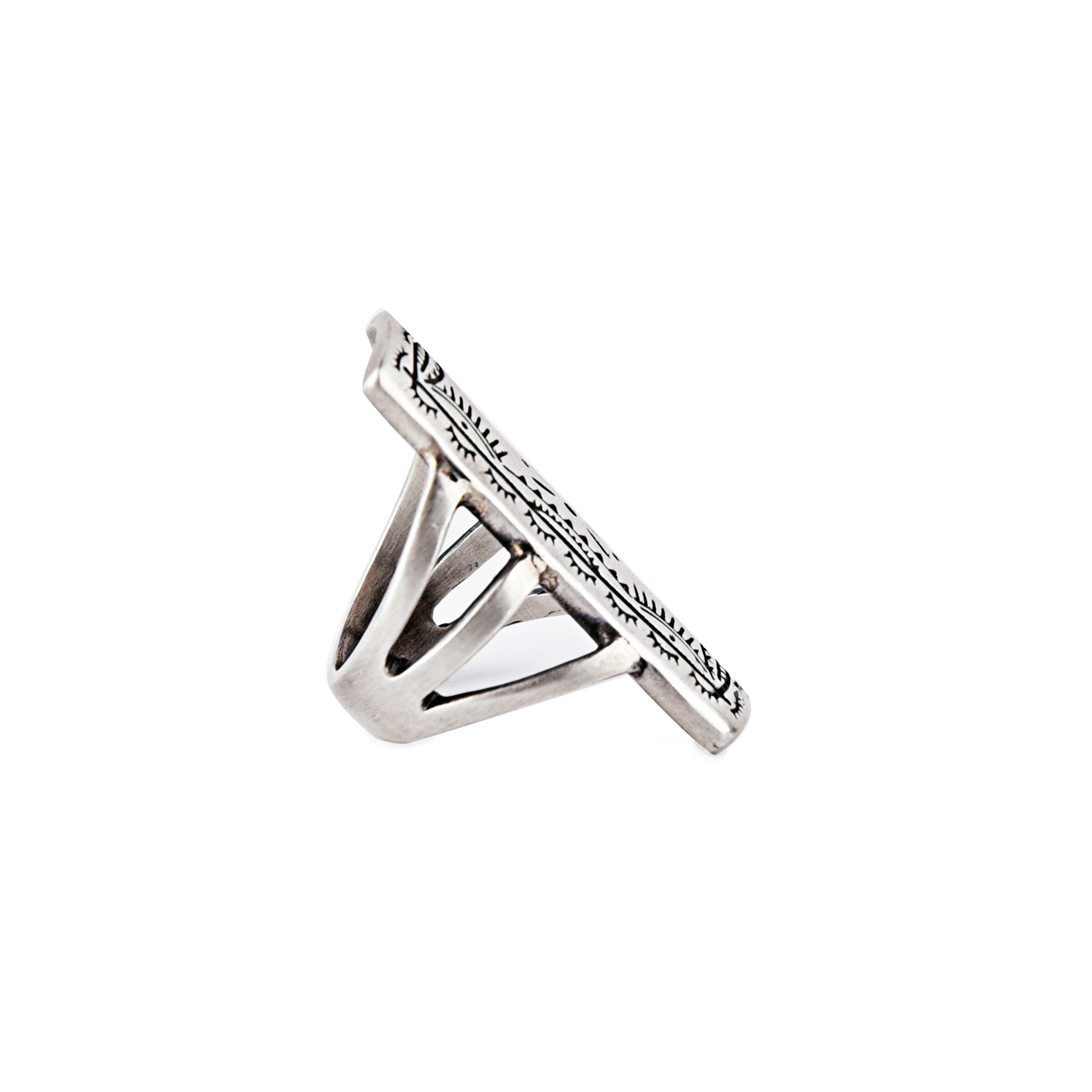 Mountain Spirit Shield Ring