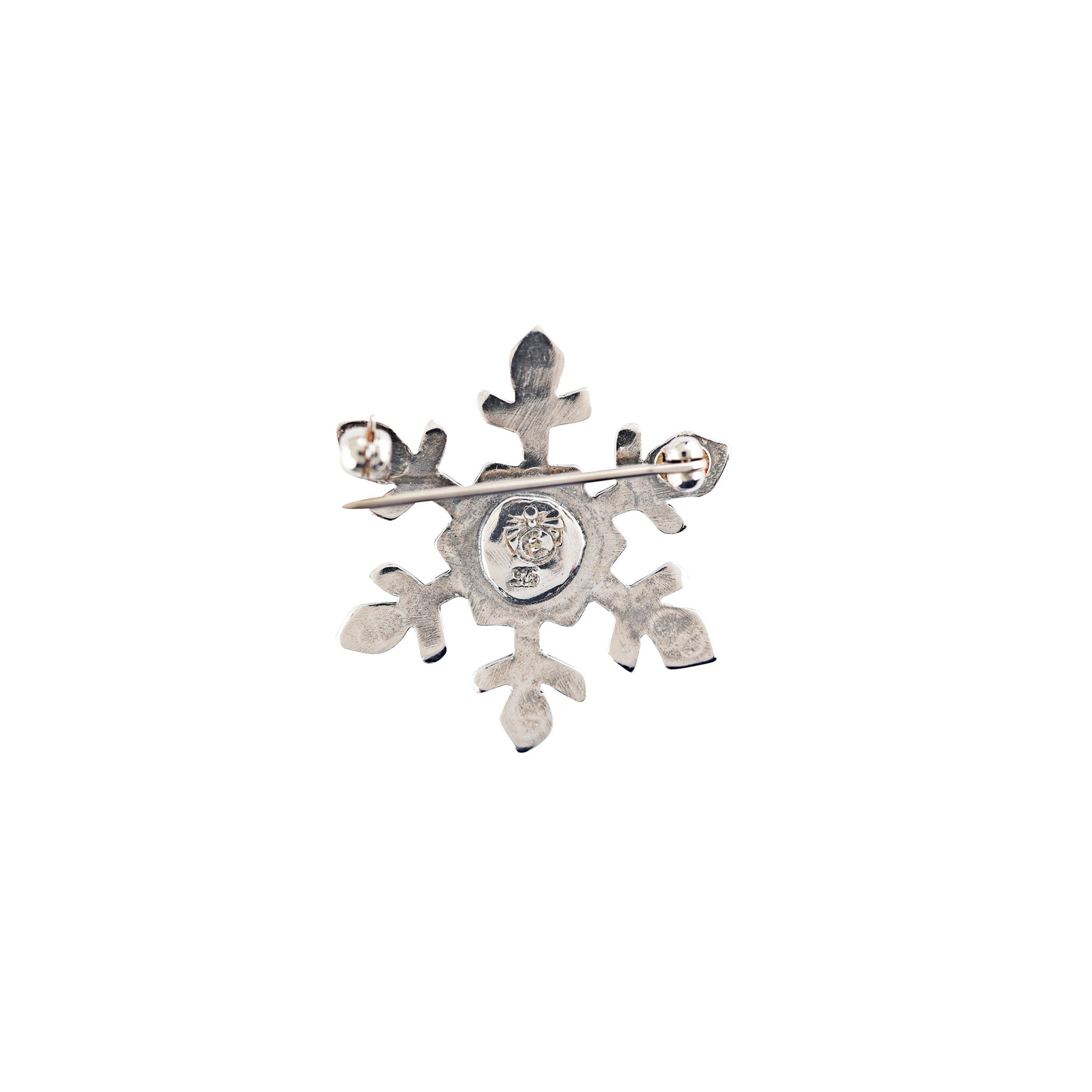 Joe Eby Snowflake Pin