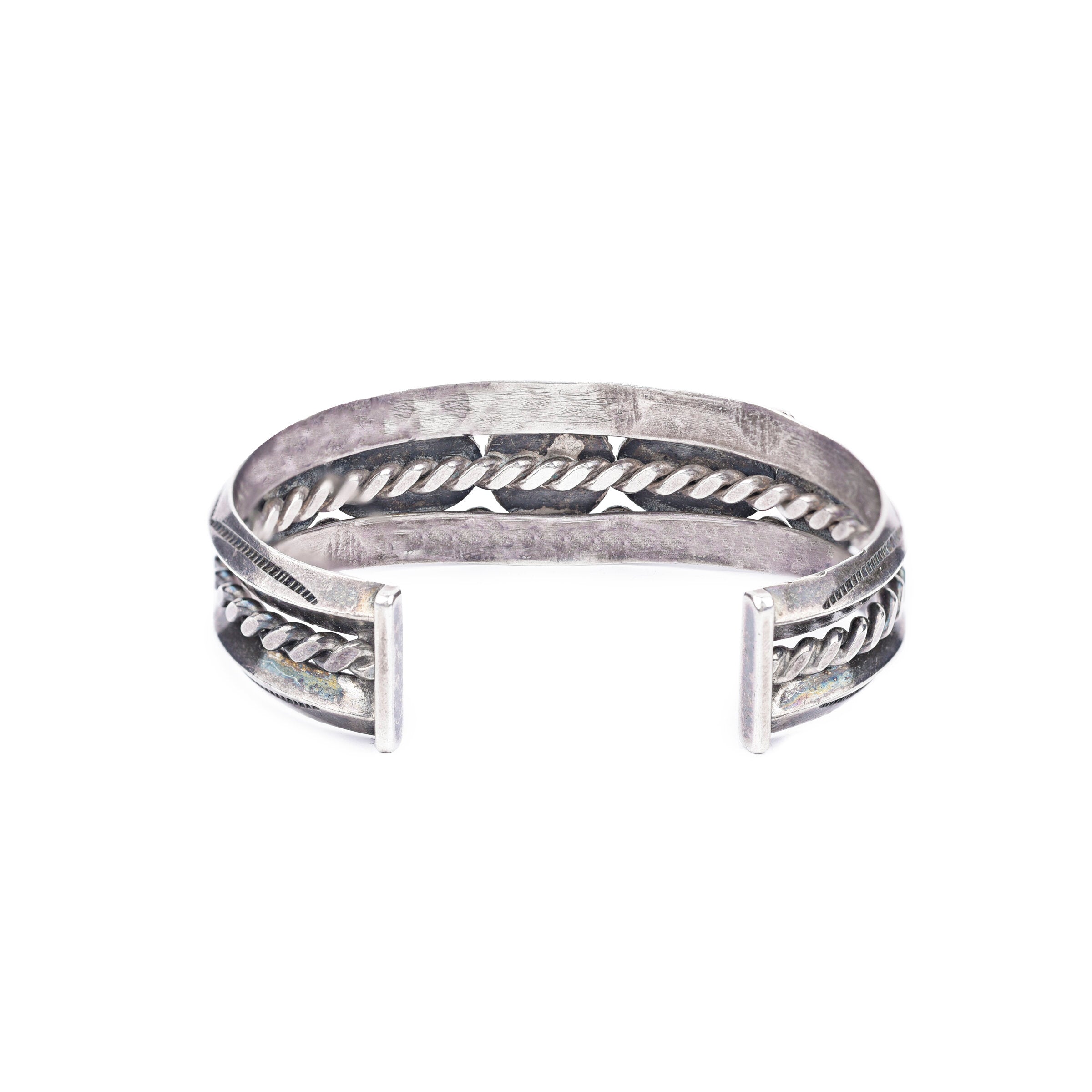 Vintage Blessing Way Blue Gem Cuff, c. 1960's