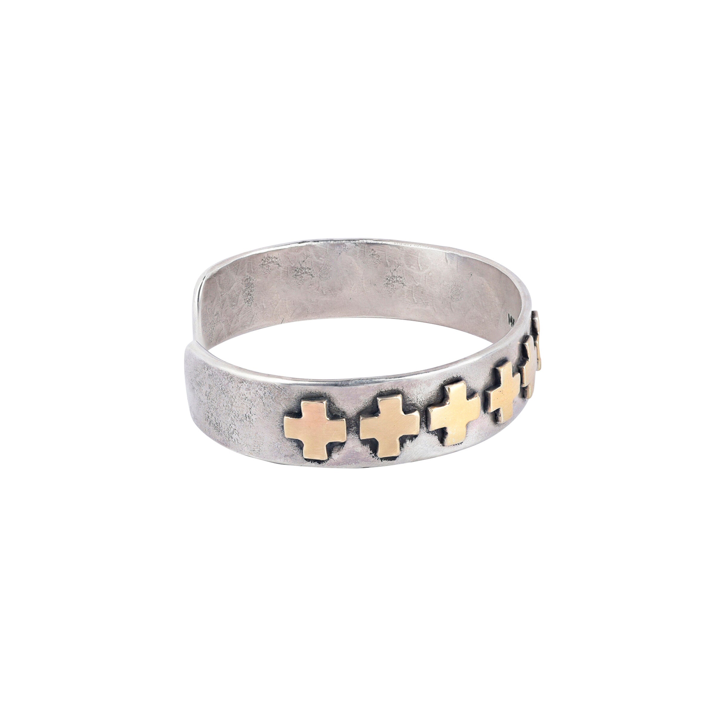 Dennis Hogan Crosses of Gold Cuff