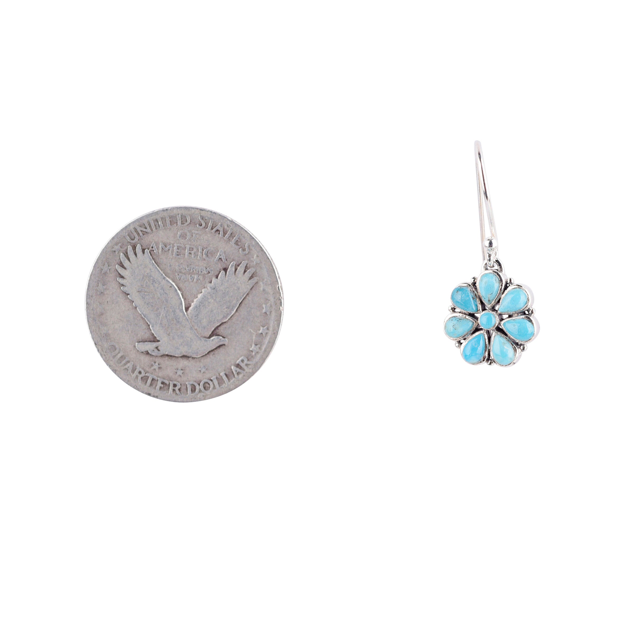 Flower Drop Earrings