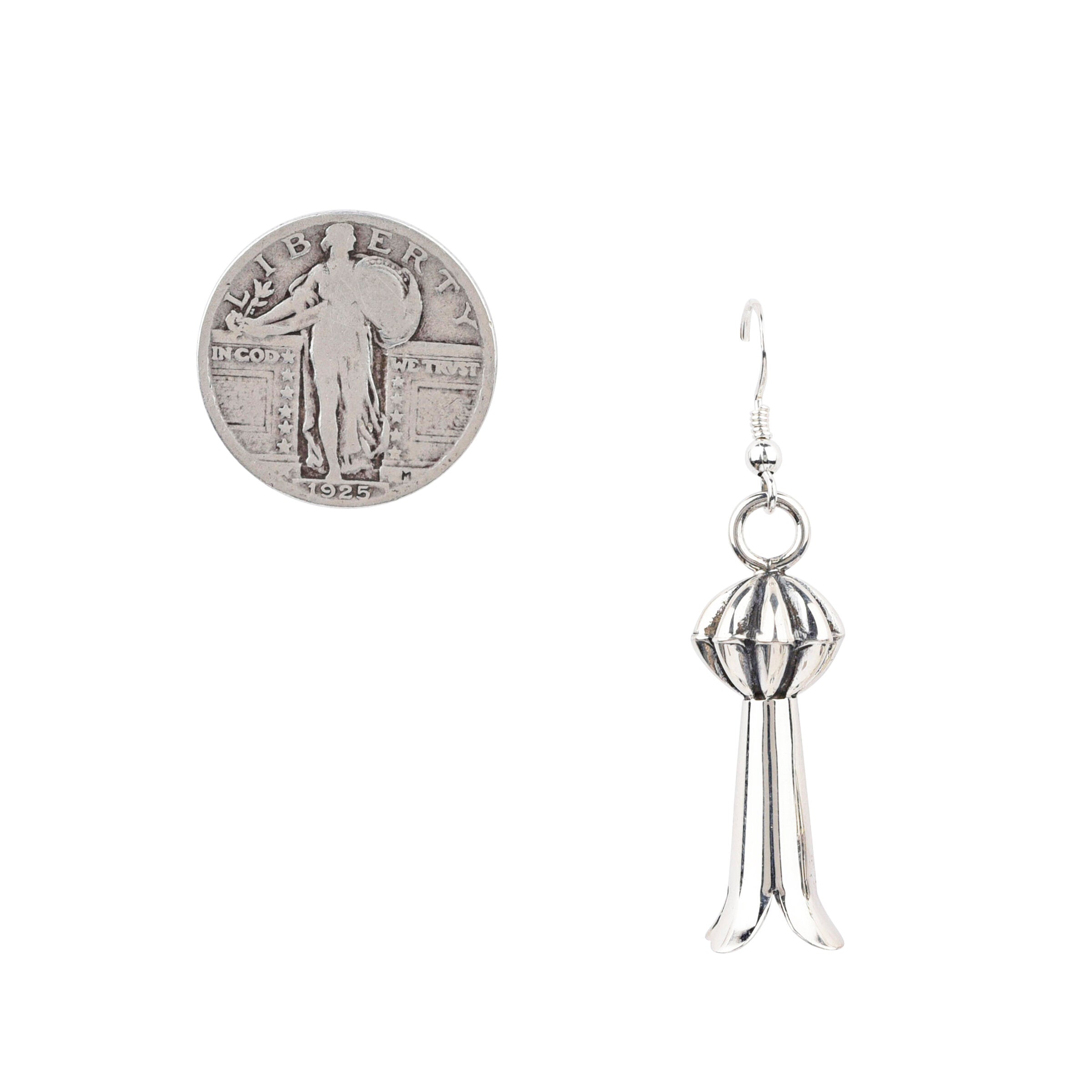 Wyatt Lee-Anderson Classic Squash Blossom Earrings