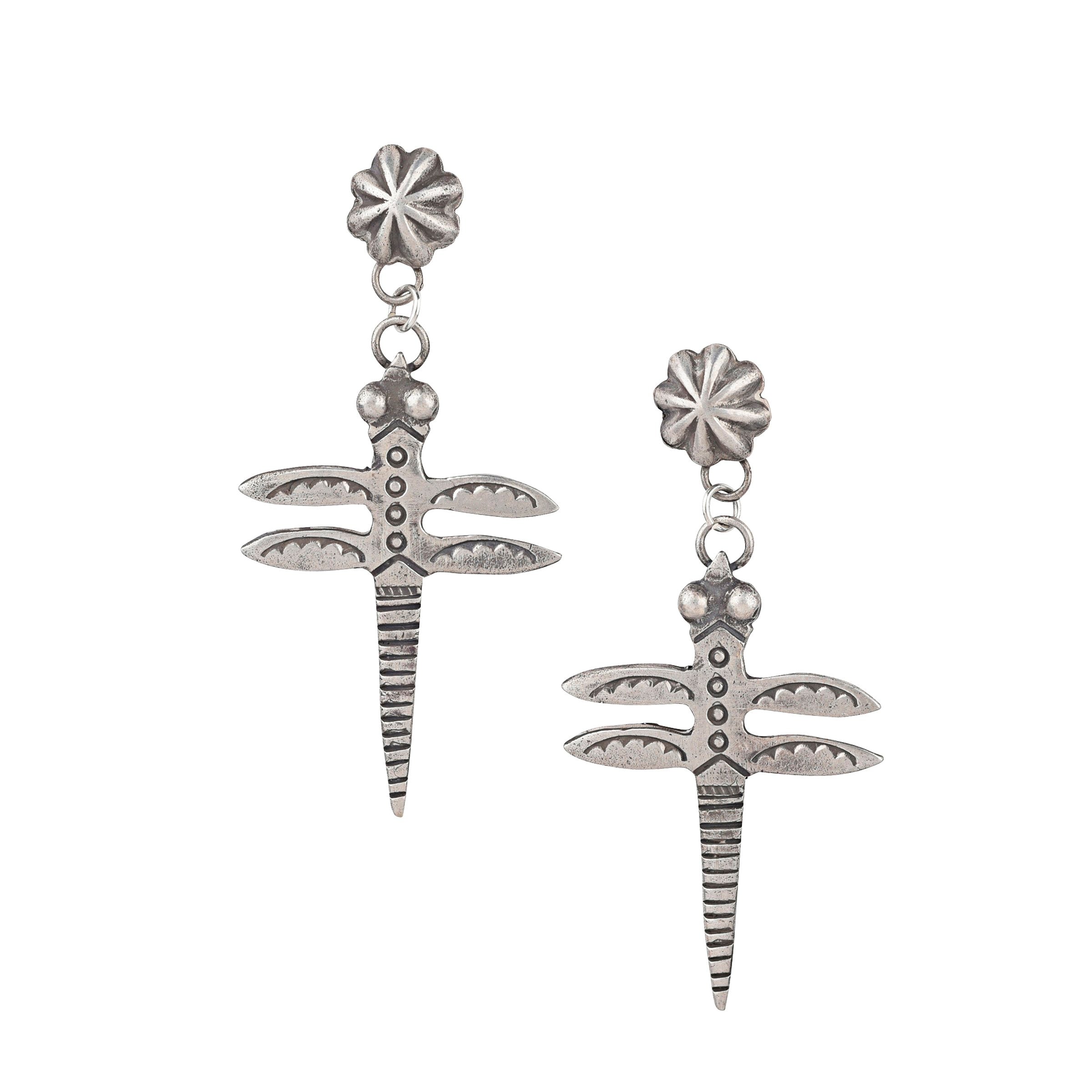 Dragonfly Post Earrings by Buffalo