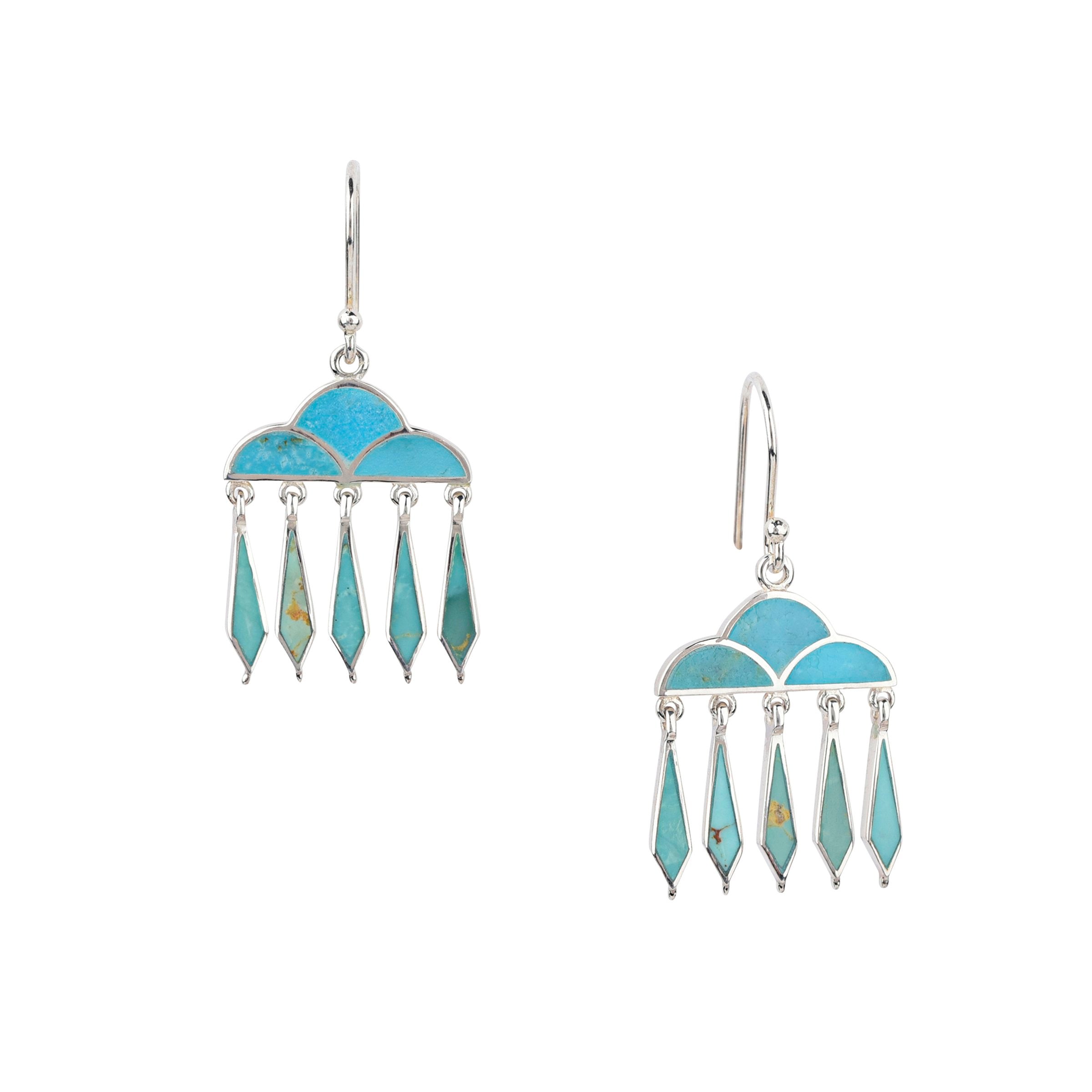Turquoise Rain Blessing Earrings