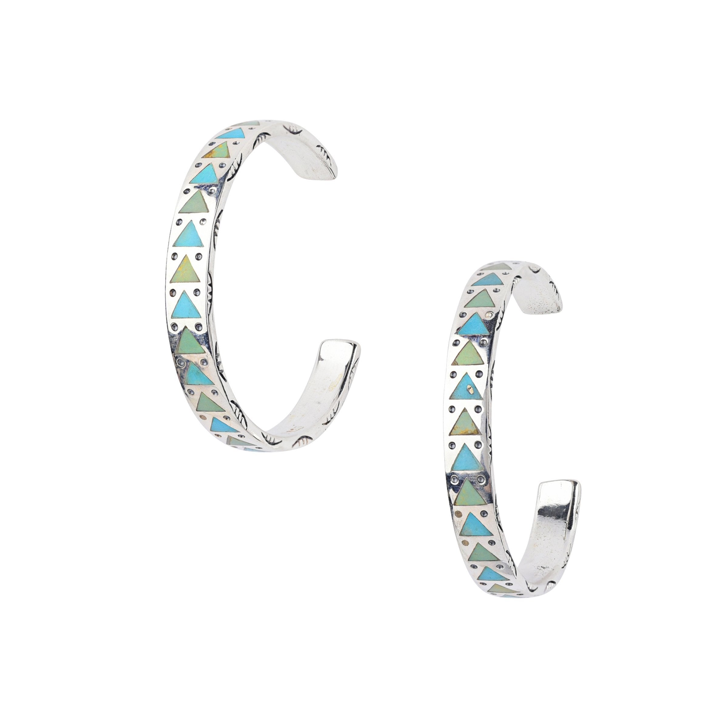 Hoop Mountain Earrings