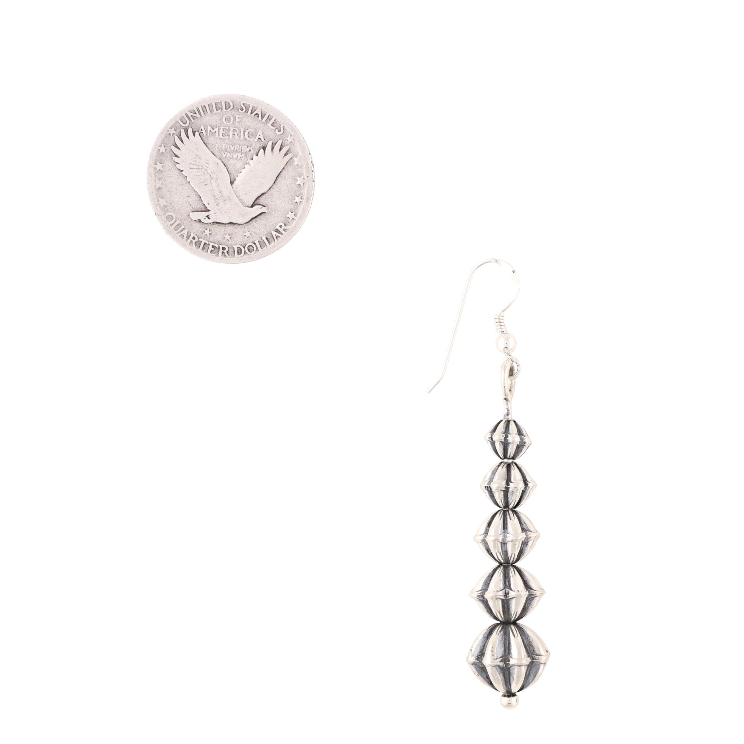 Wyatt Lee Anderson Silver Cinco Earrings