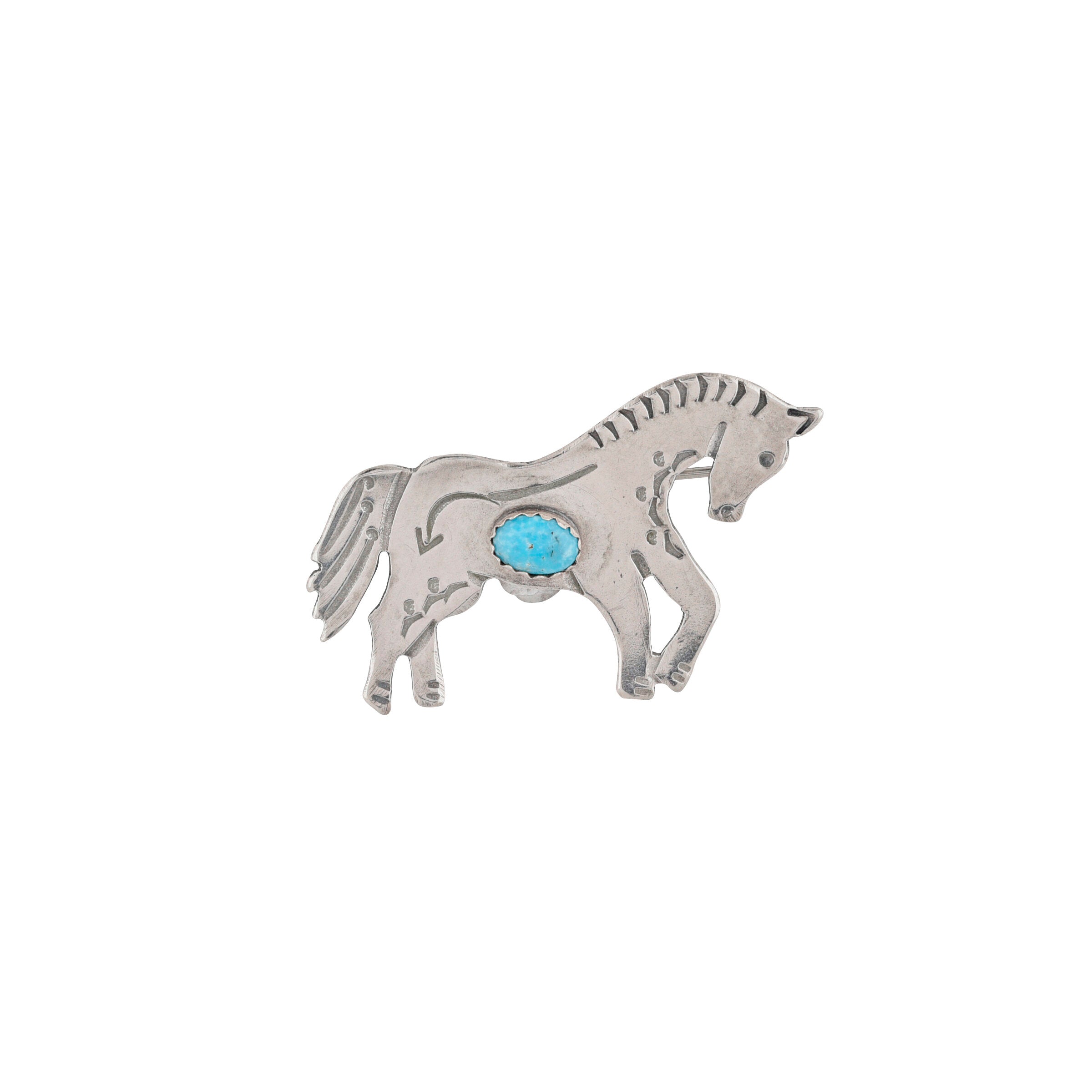 Joe Eby Prancing Pony Pin