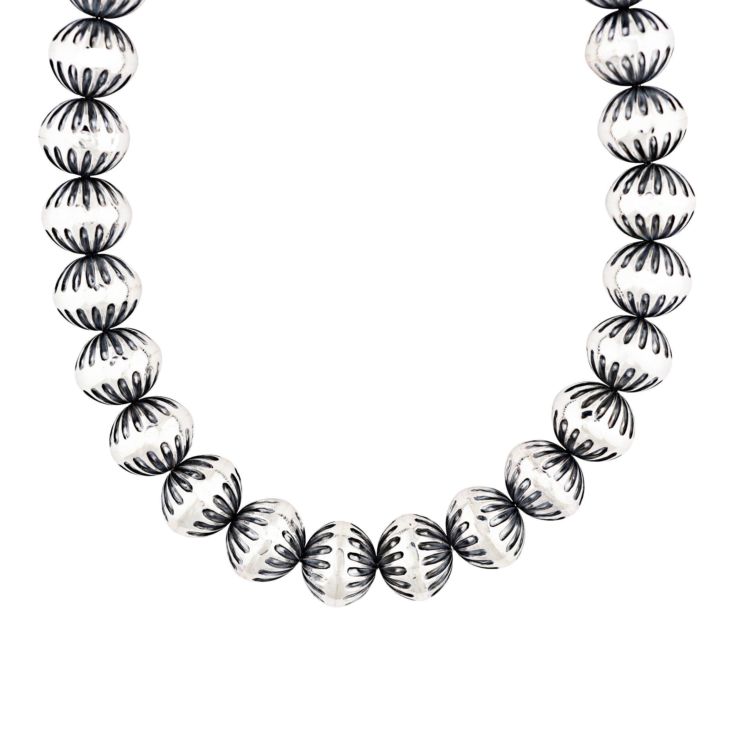 Jeff Nelson Desert Flower Navajo Pearl Necklace