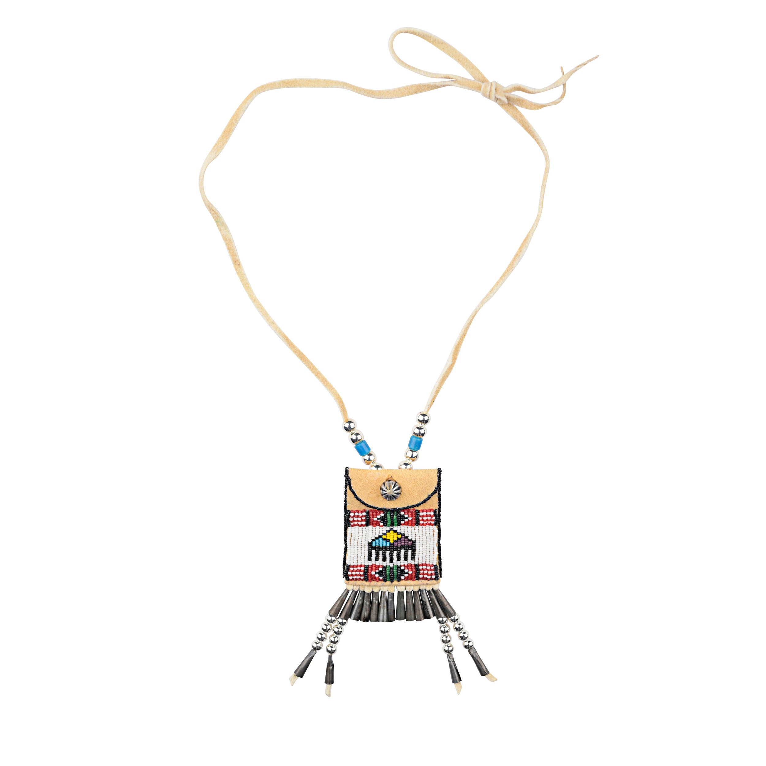 Dave Chavarria Medicine Bag Necklace