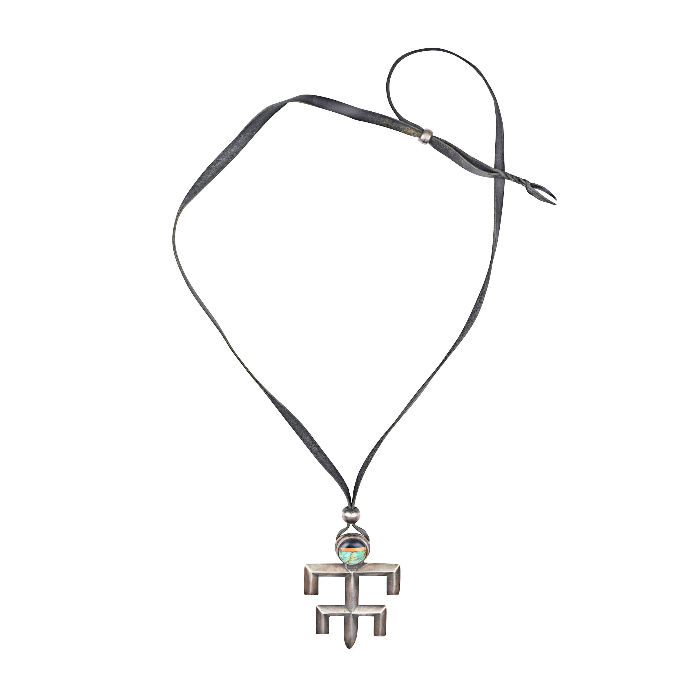 Jock Favour Petroglyph Pendant Necklace