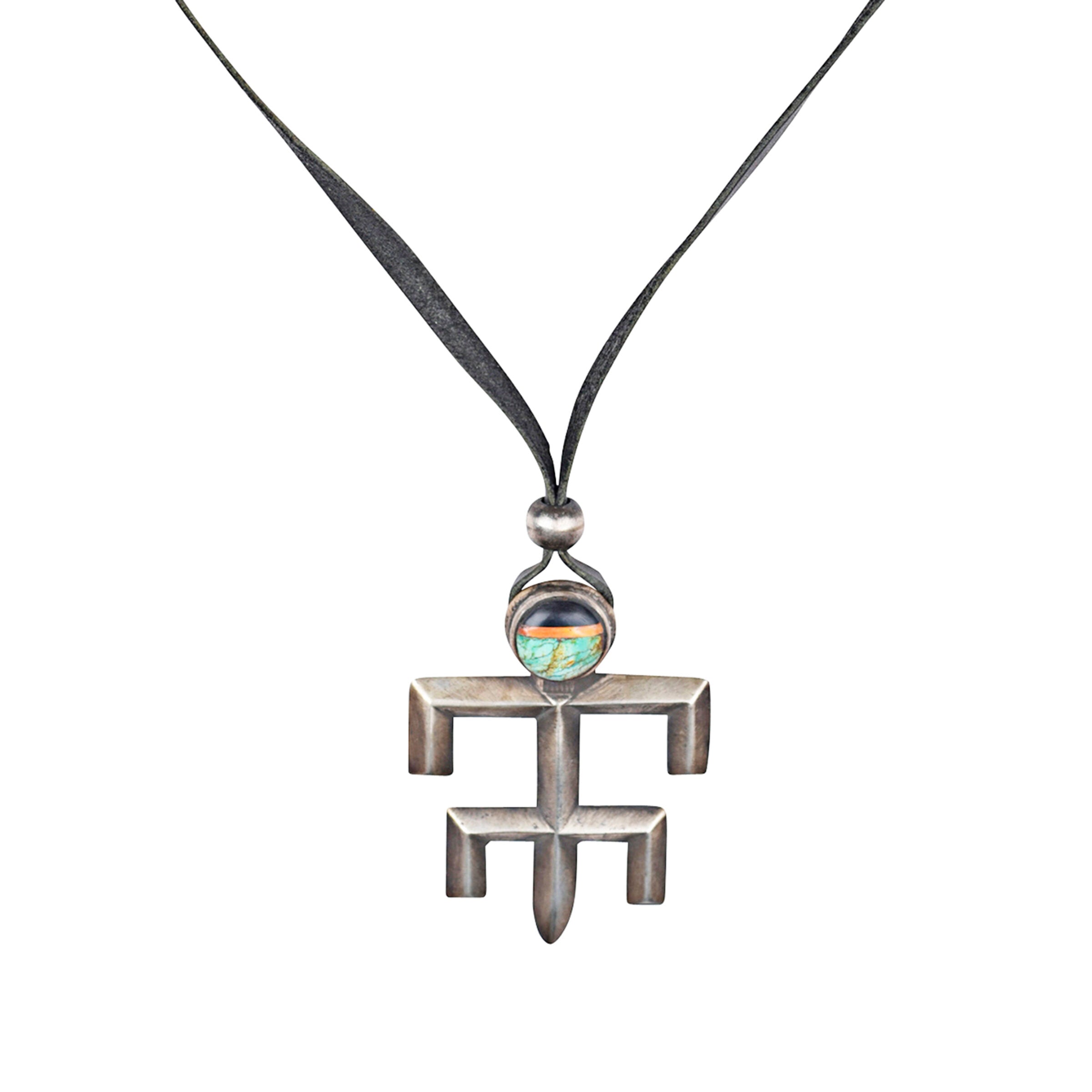 Jock Favour Petroglyph Pendant Necklace