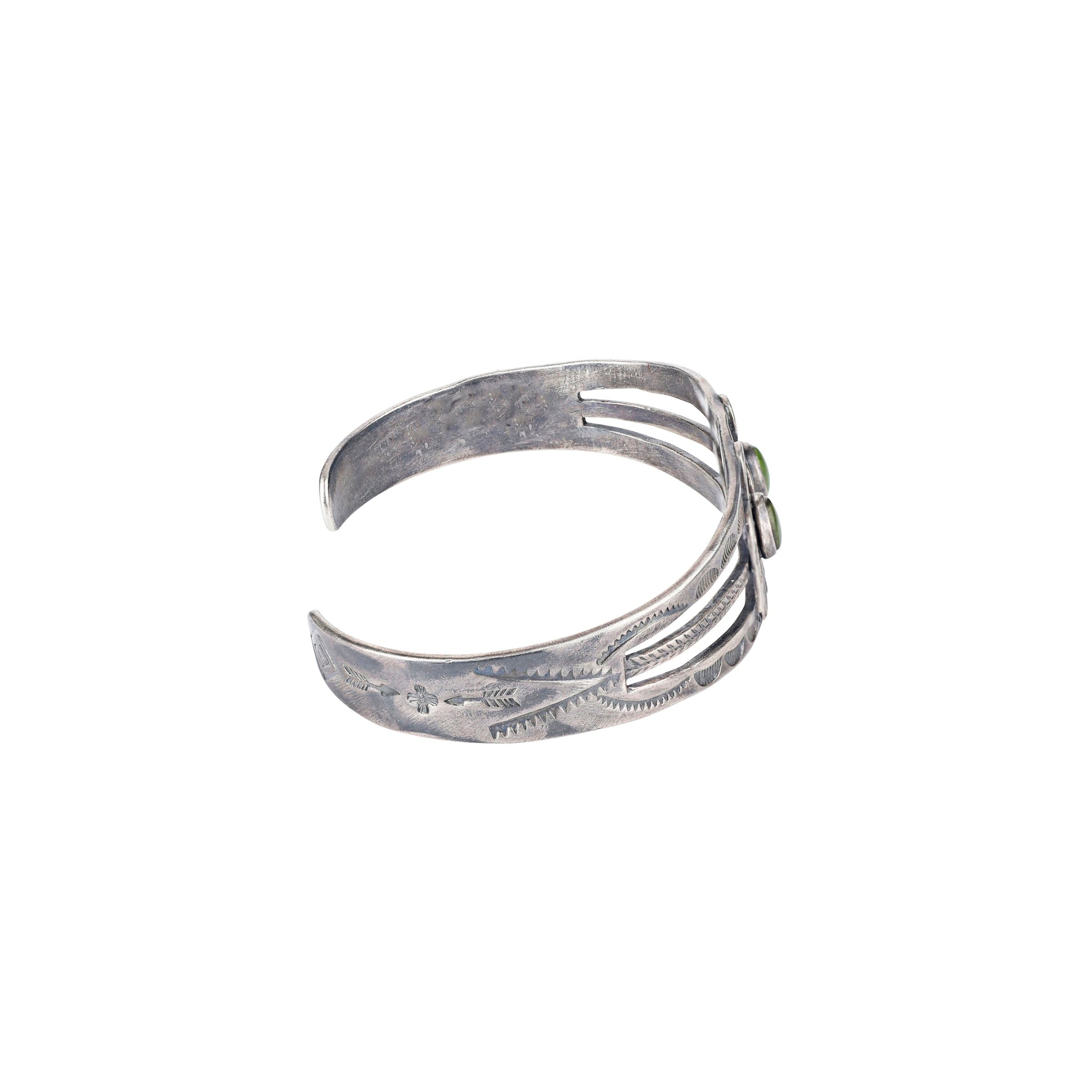 Vintage Fred Harvey Twin Thunderbird Cuff