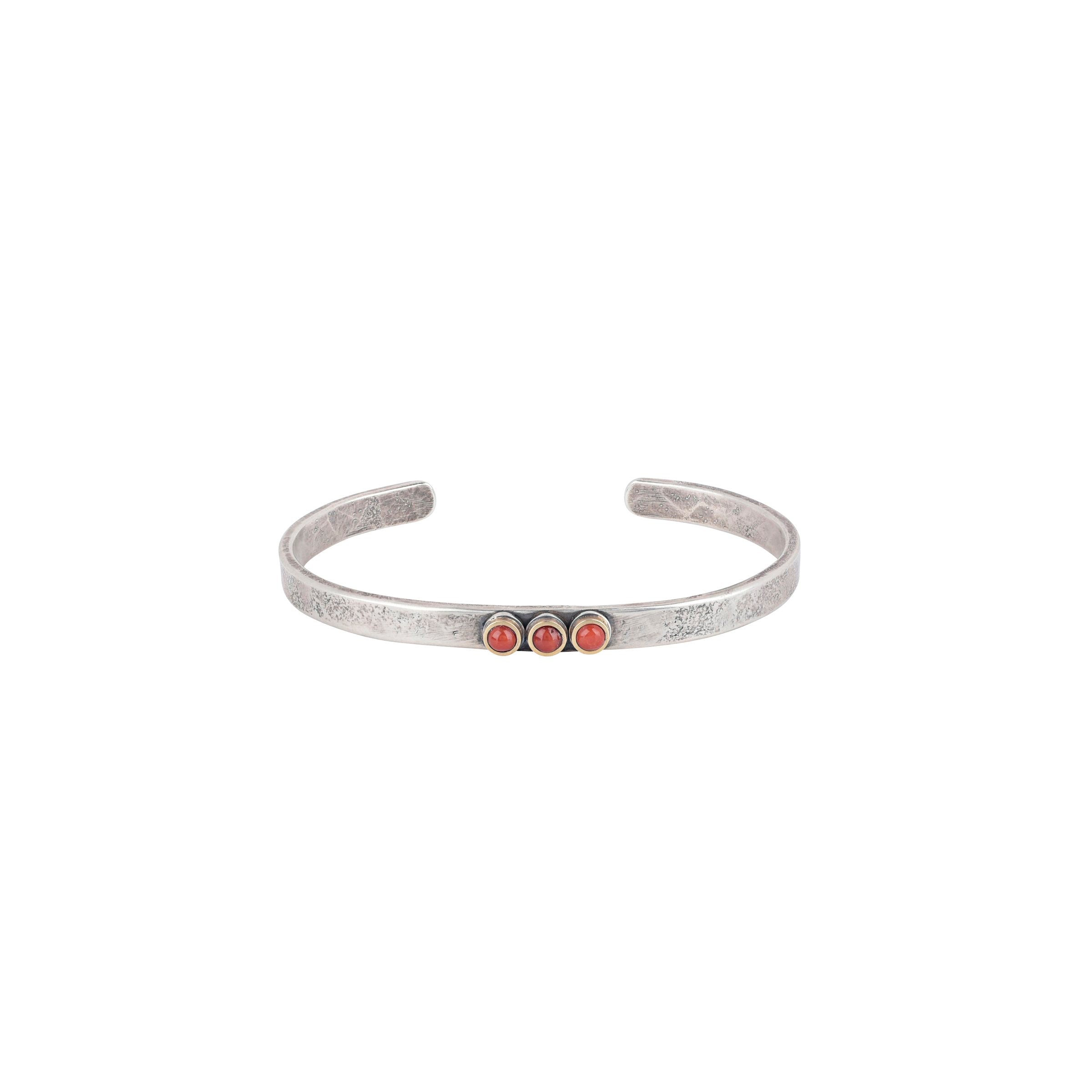 Dennis Hogan Coral Triad Cuff