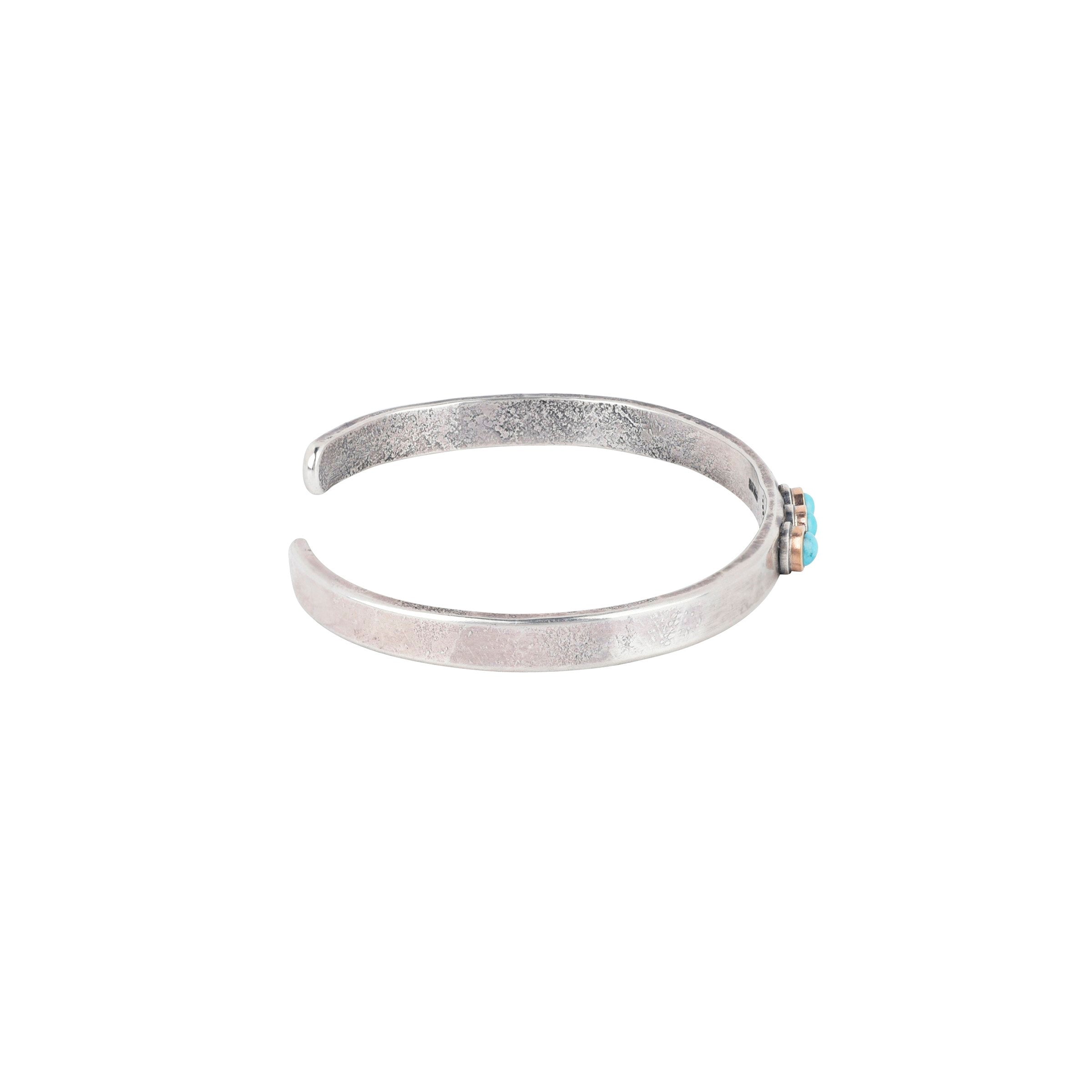 Dennis Hogan Turquoise Triad cuff