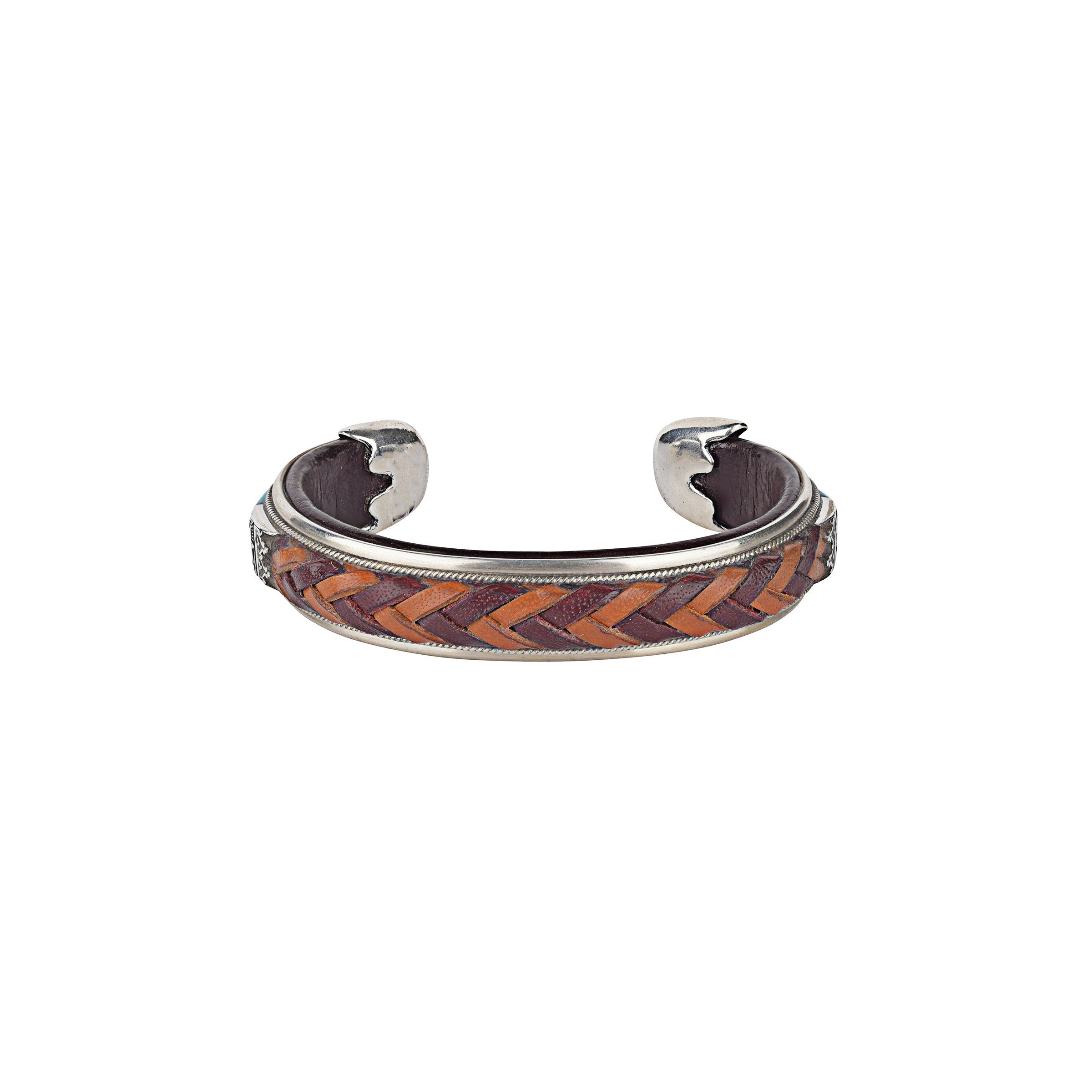 Ramona Heise Braided Leather Cuff