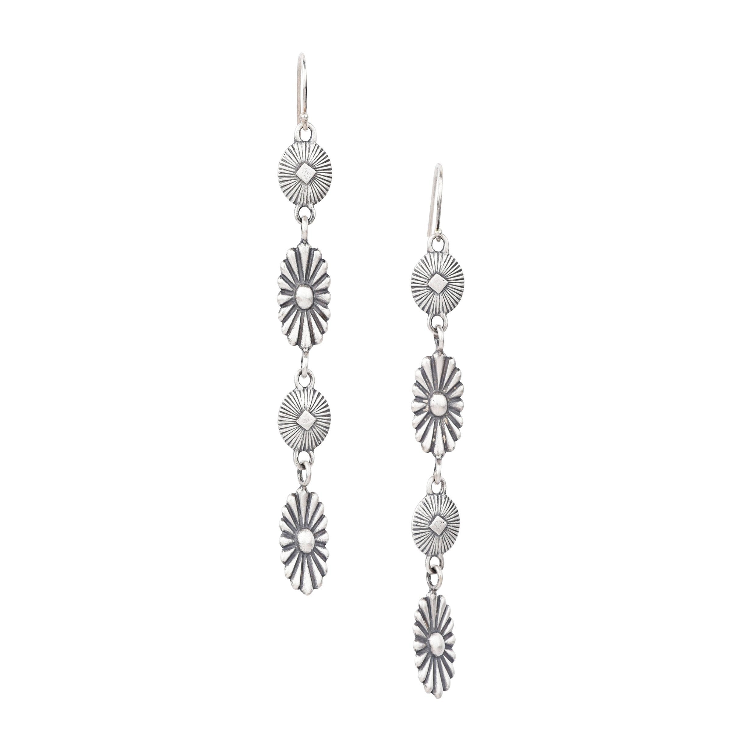 Silver Journey Earrings