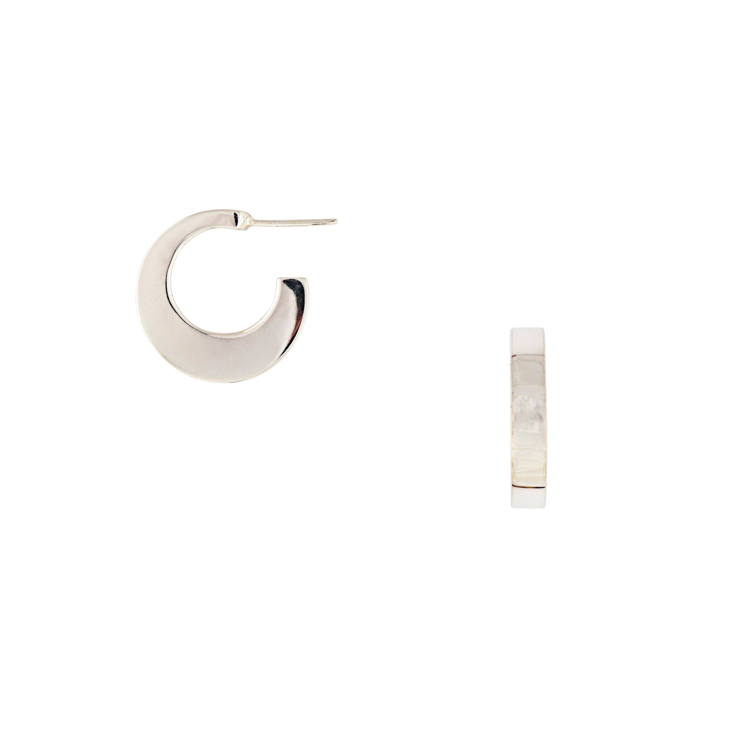 Silver Hoop Earrings