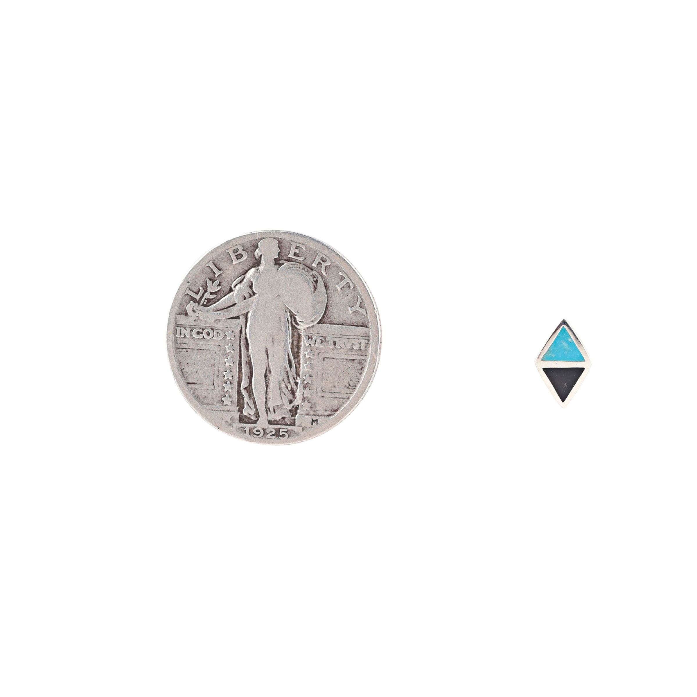 Diamond Post Earring