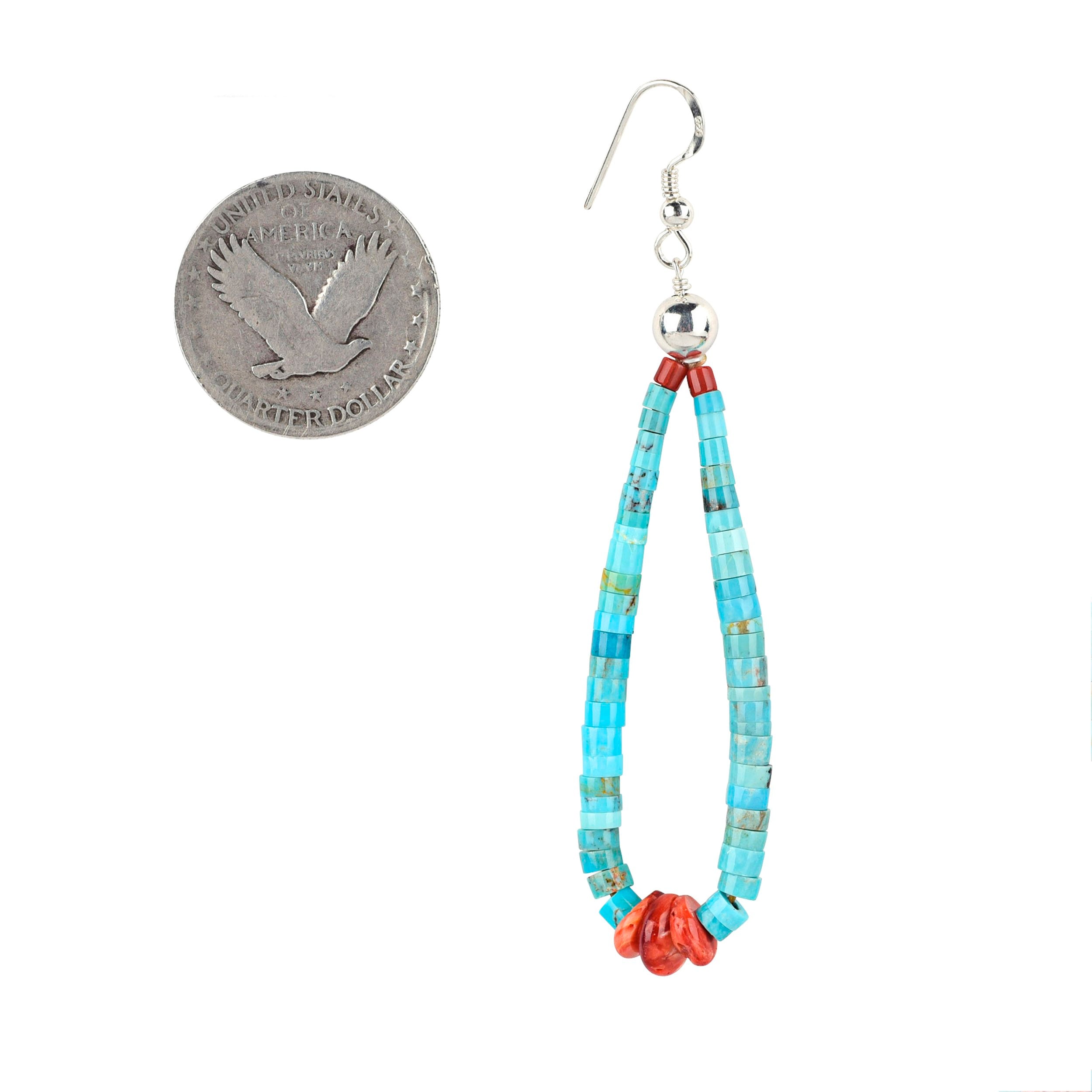 Stephanie Medina Heishi Bead Earrings