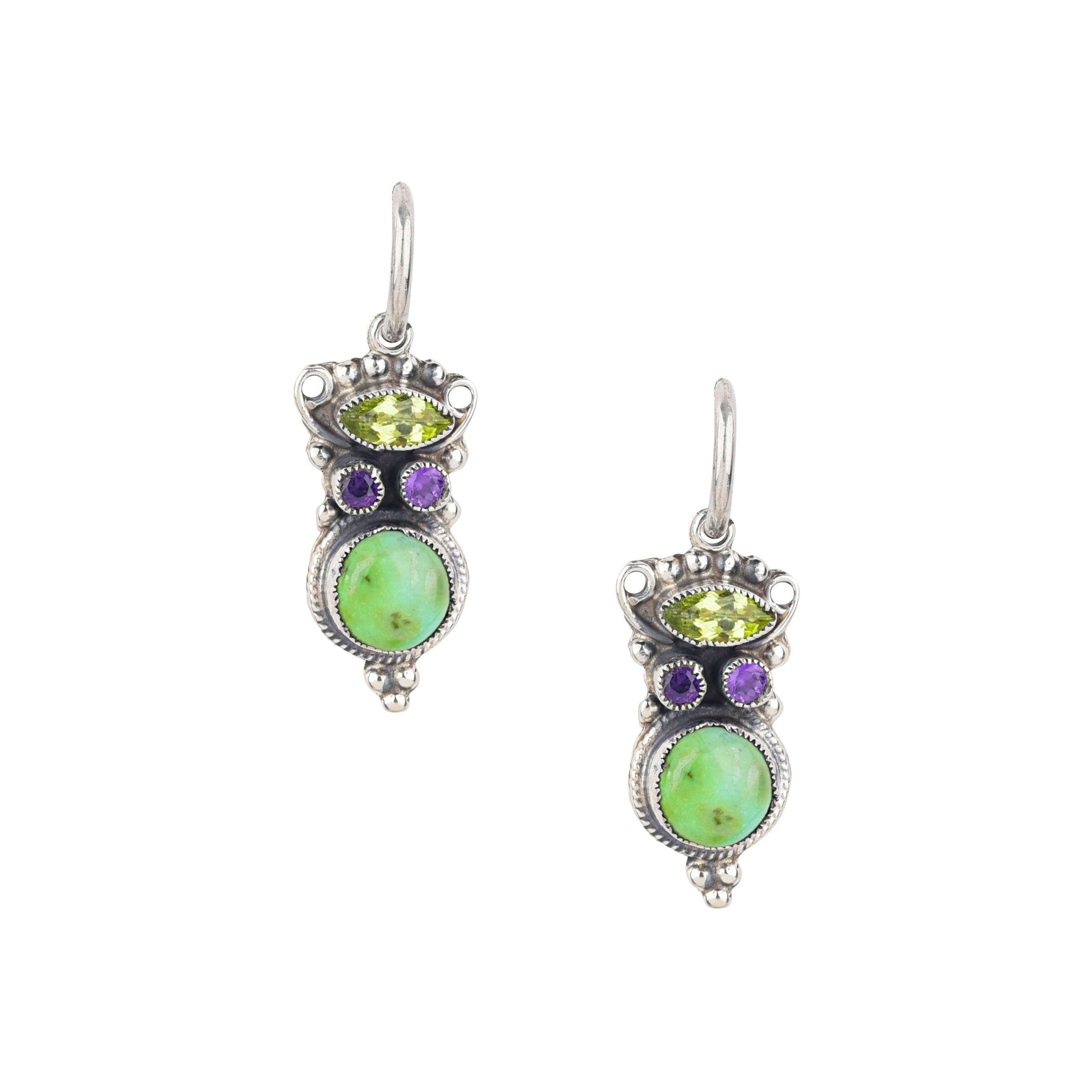 Leo Feeney Green Glow Earrings