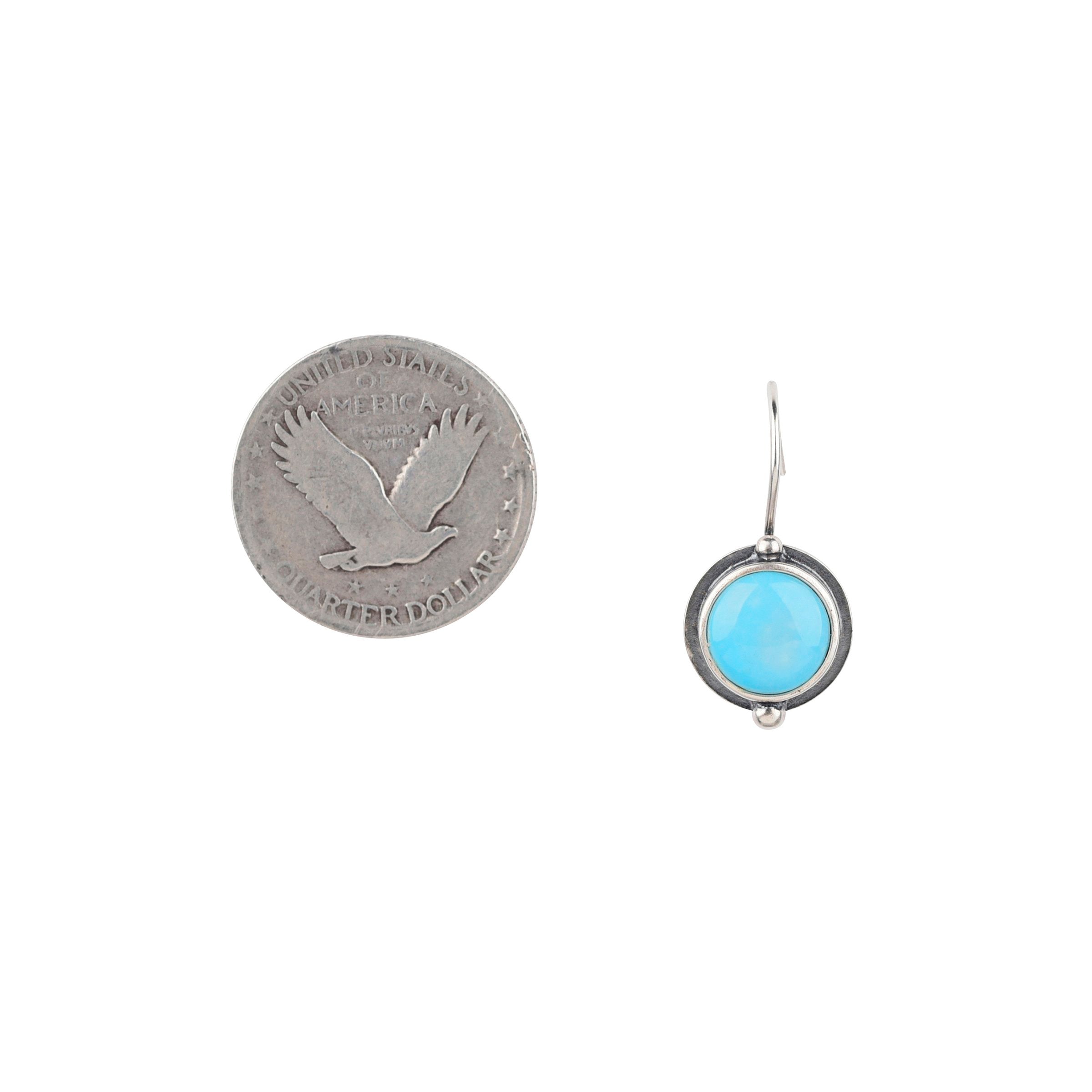 Dennis Hogan Full Moon Earrings - Turquoise