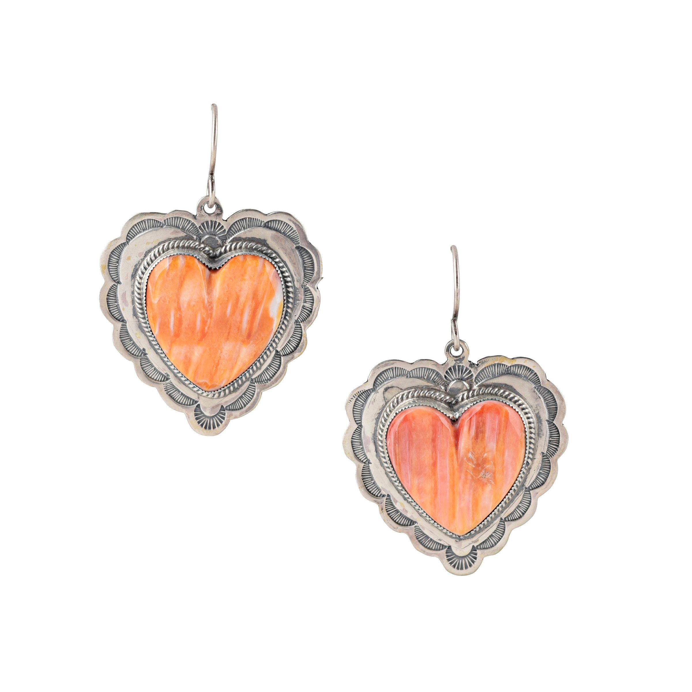 Leo Feeney Spiny Oyster Earrings