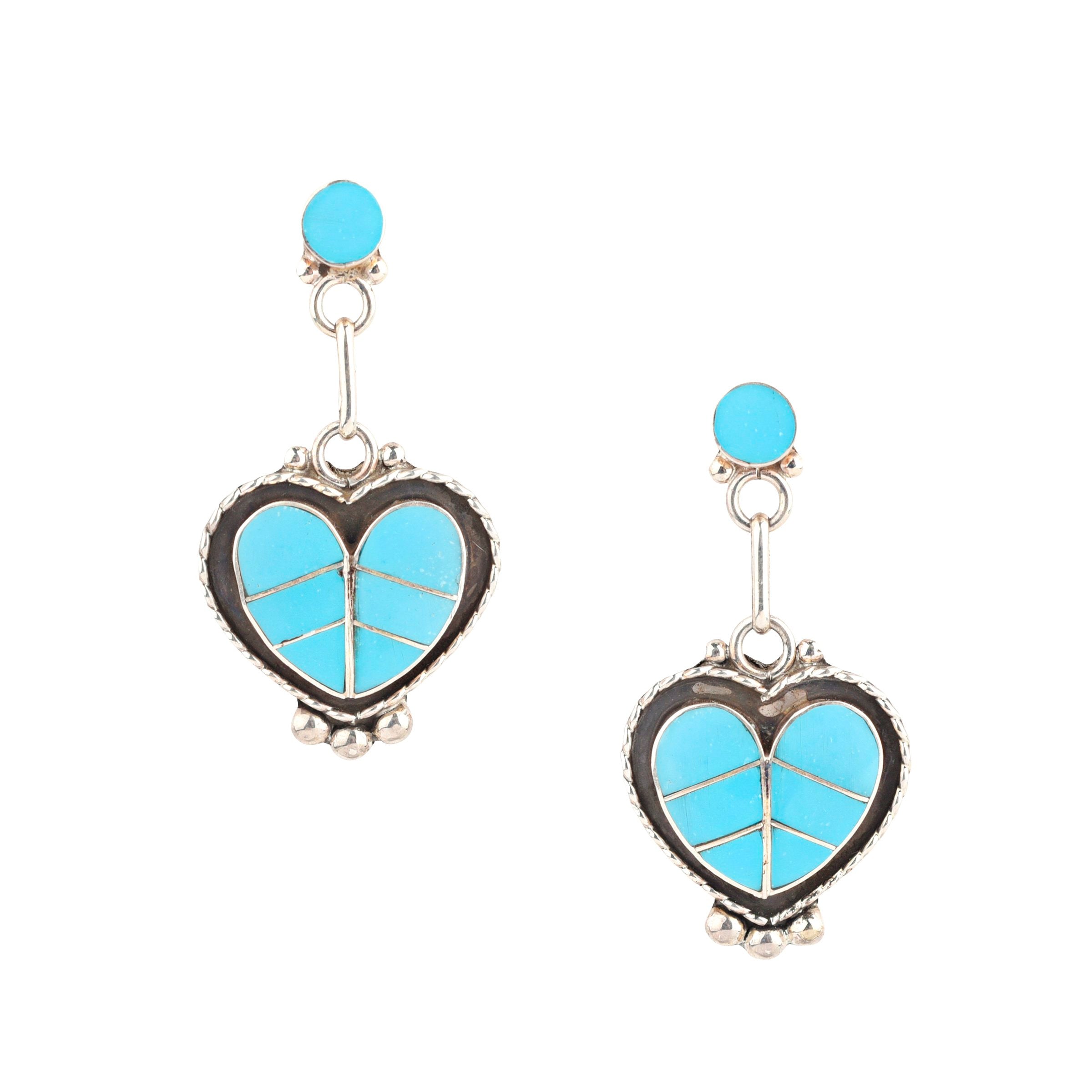 Faye Lowsayatee Heart Earrings