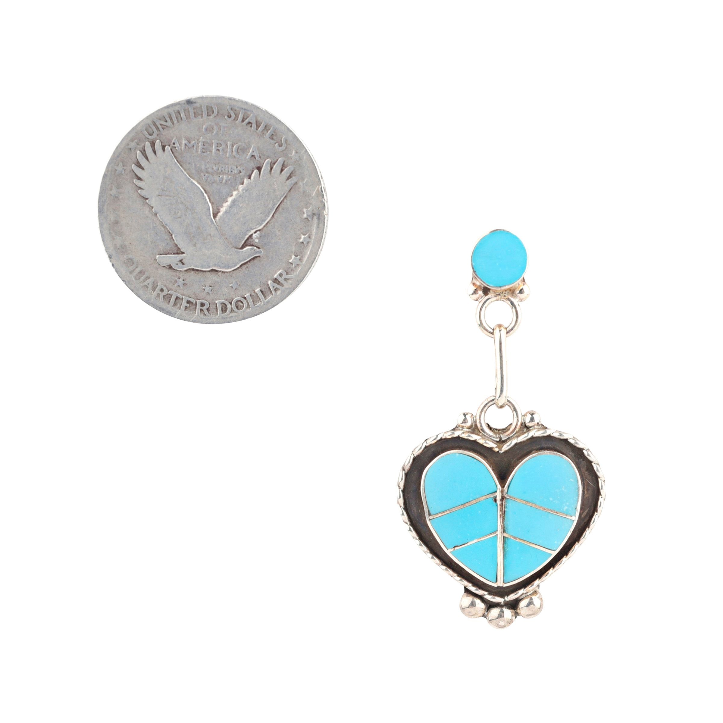 Faye Lowsayatee Heart Earrings