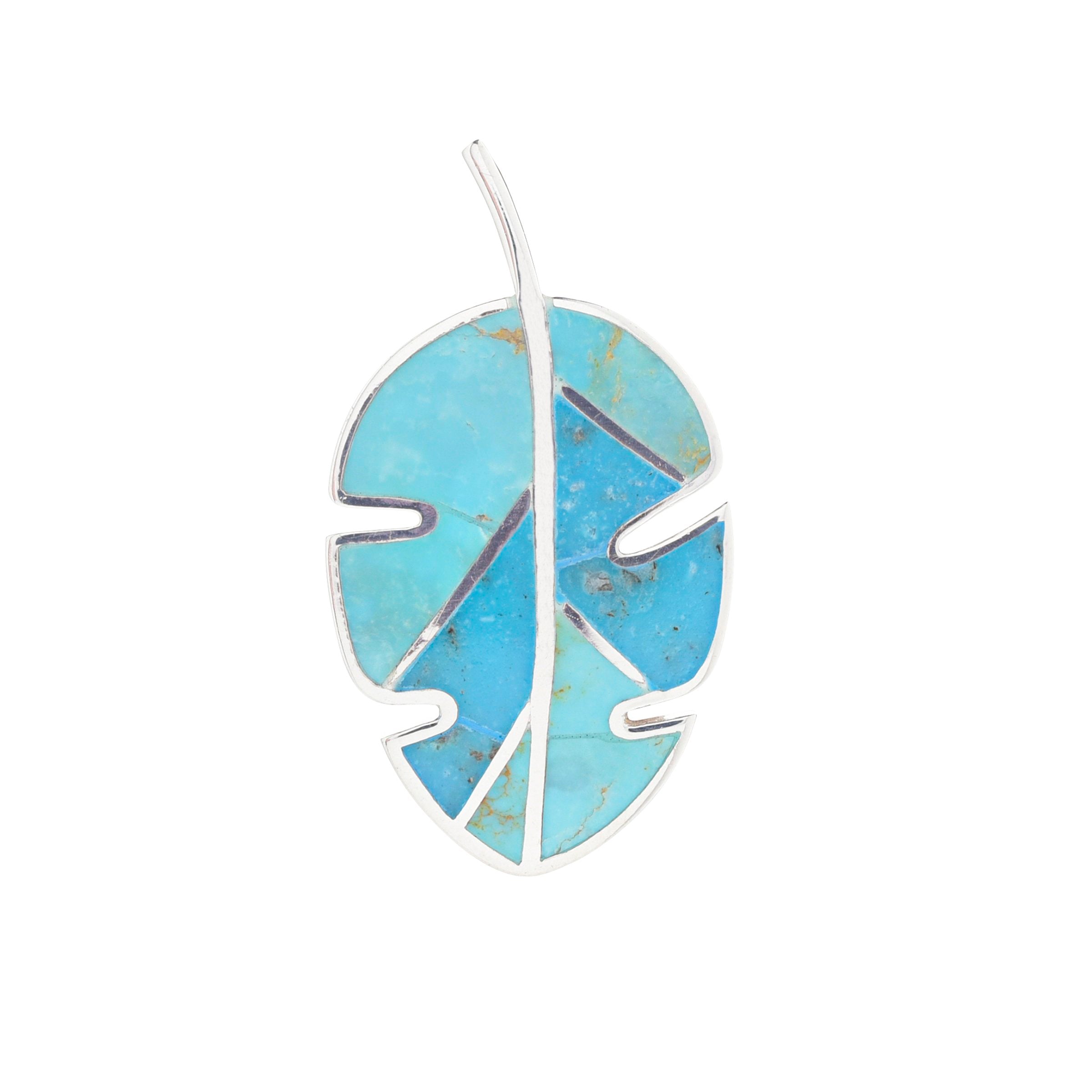 Inlay Leaf Pin