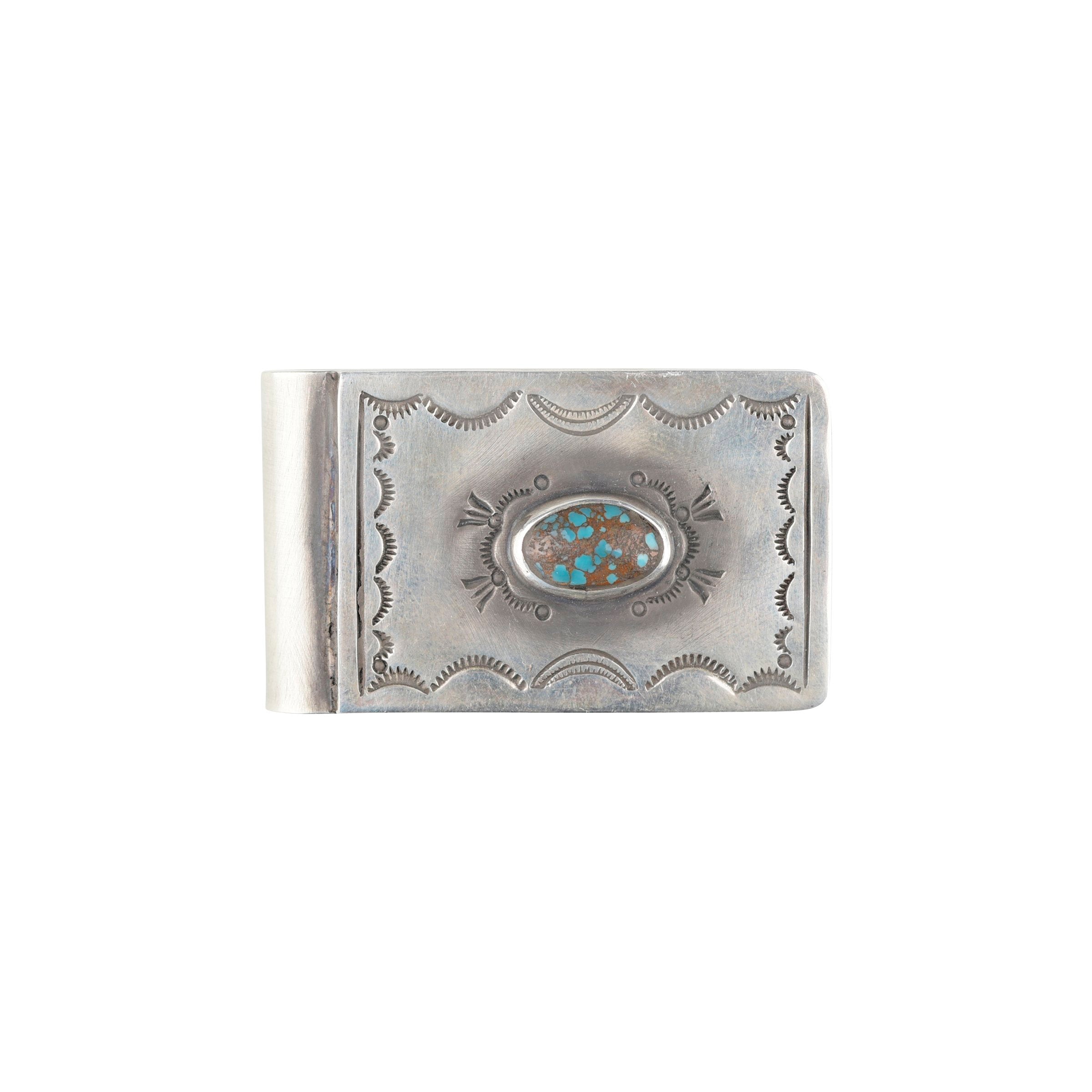 Kim Somers Turquoise Money Clip