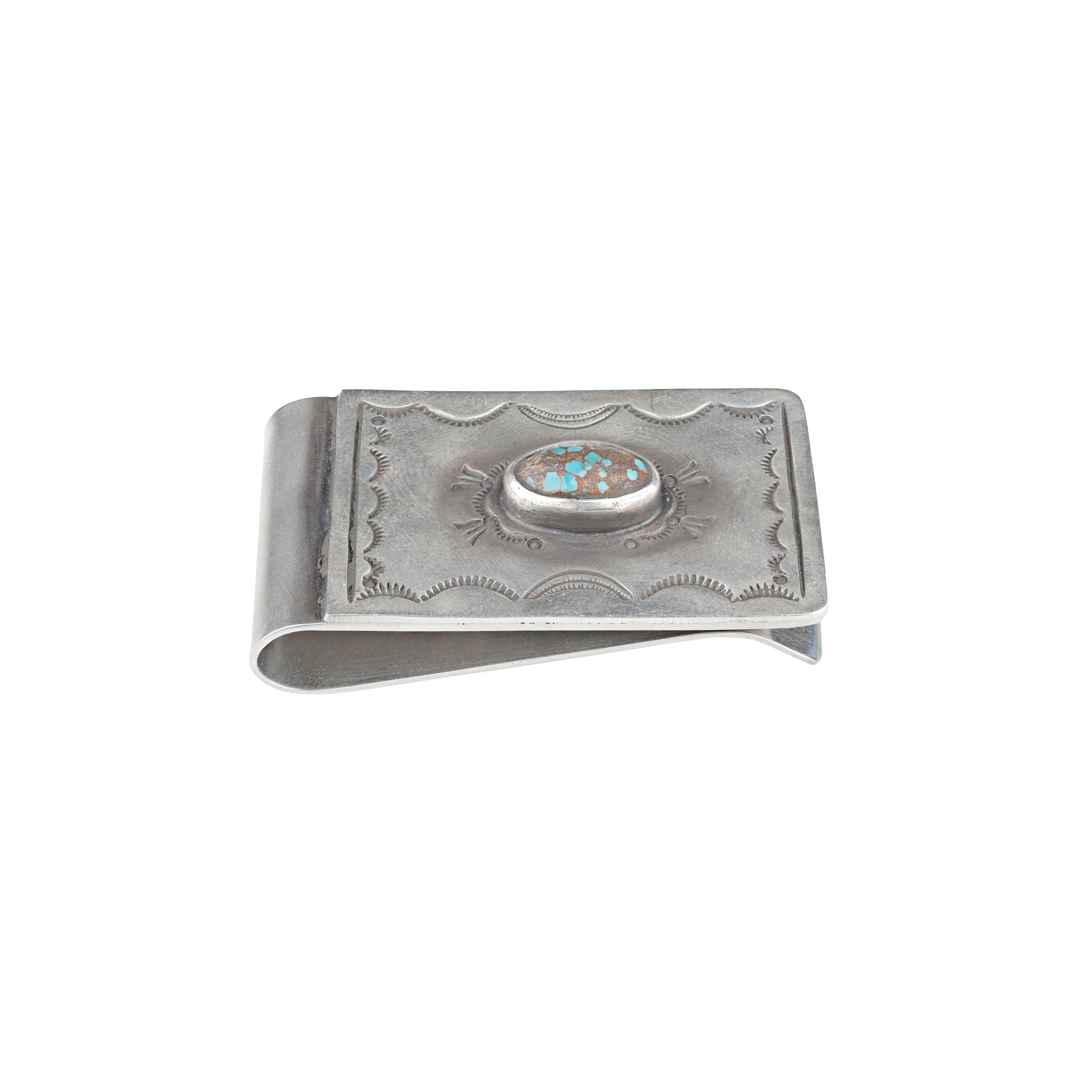 Kim Somers Turquoise Money Clip