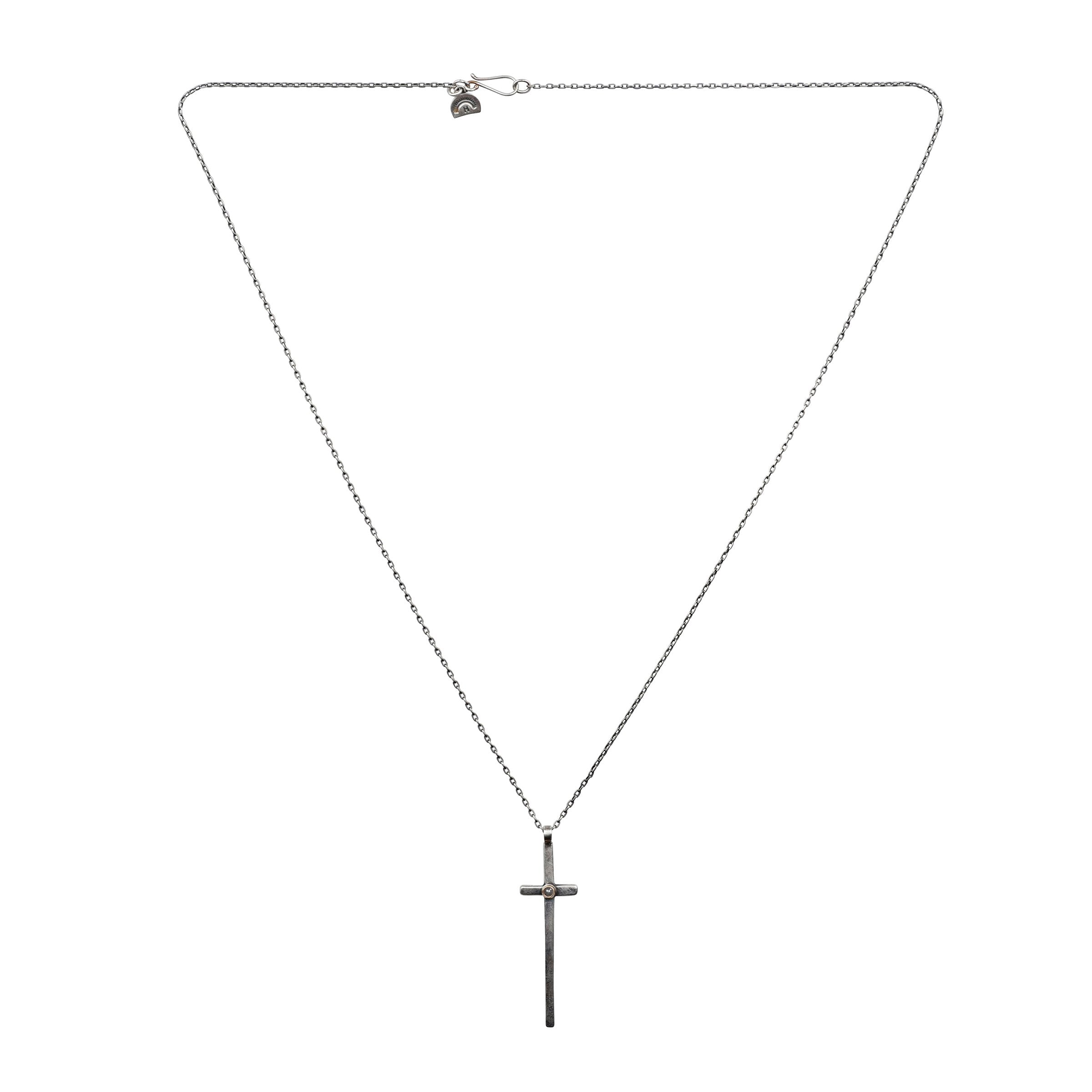 Dennis Hogan Diamond Cross Necklace